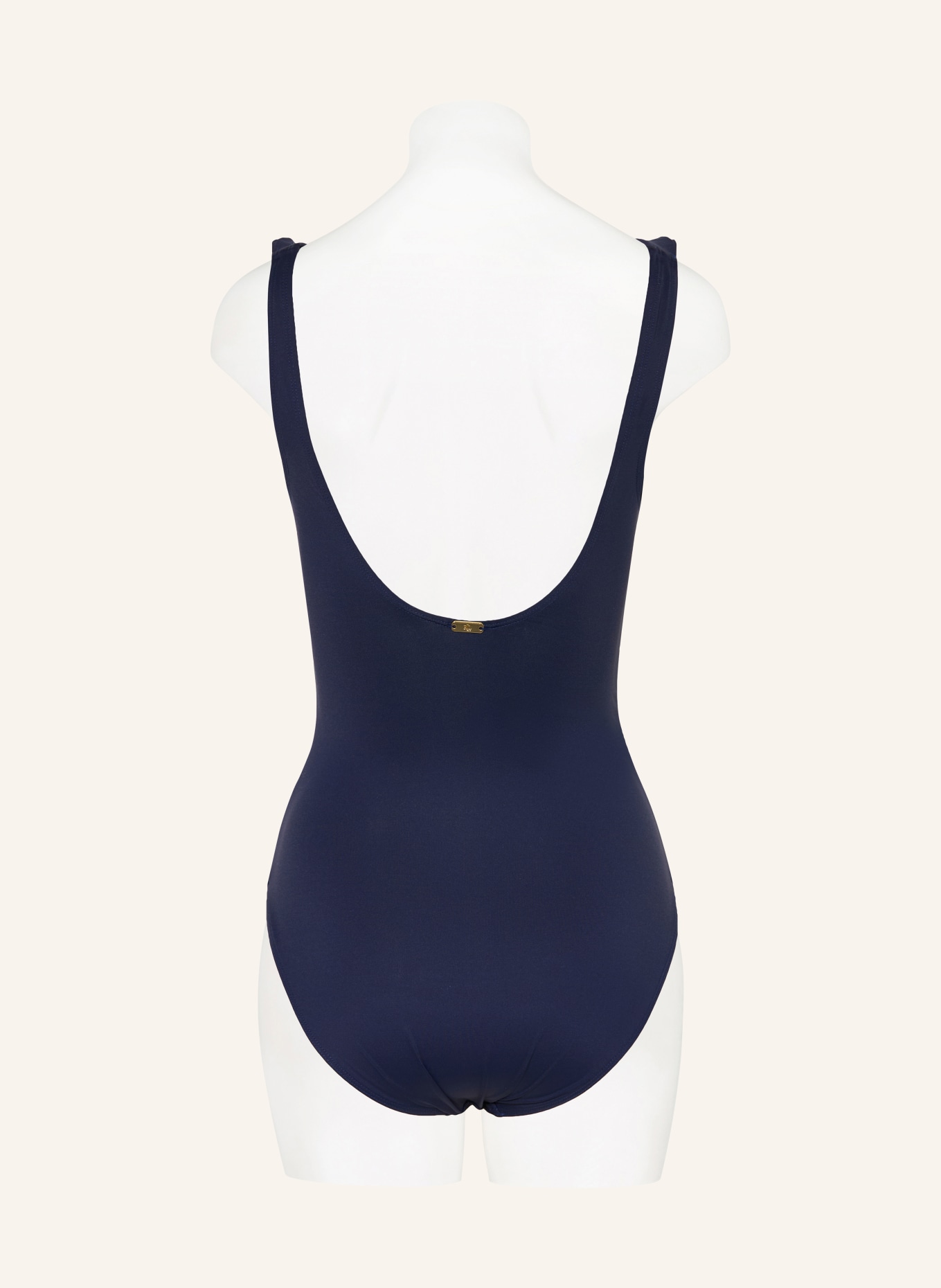 LAUREN RALPH LAUREN Kostium kąpielowy BEACH CLUB SOLIDS: GRANATOWY