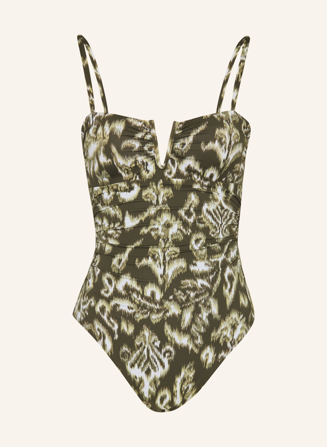 LAUREN RALPH LAUREN Zwemkleding: GROEN / WIT