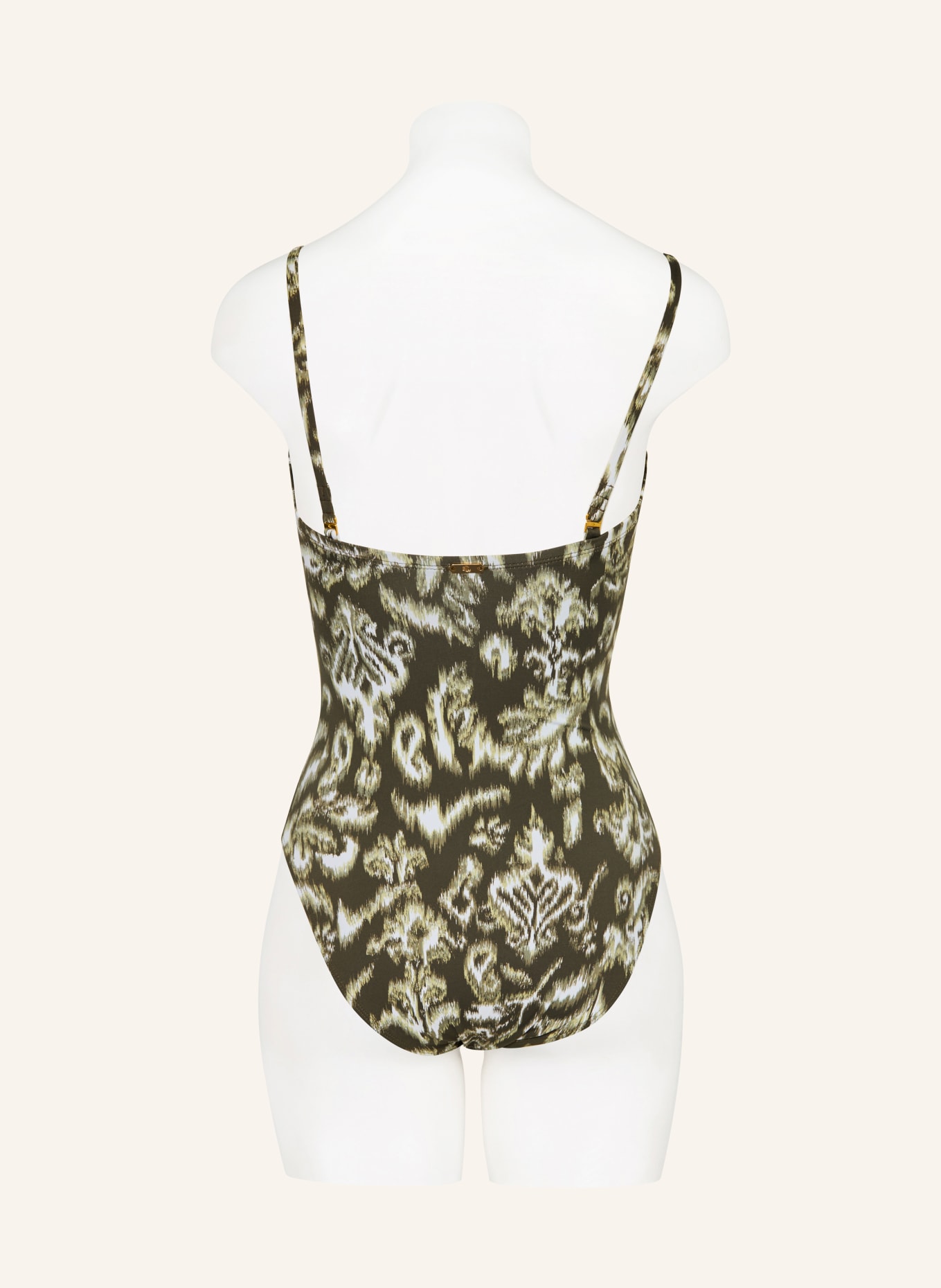 LAUREN RALPH LAUREN Zwemkleding: GROEN / WIT