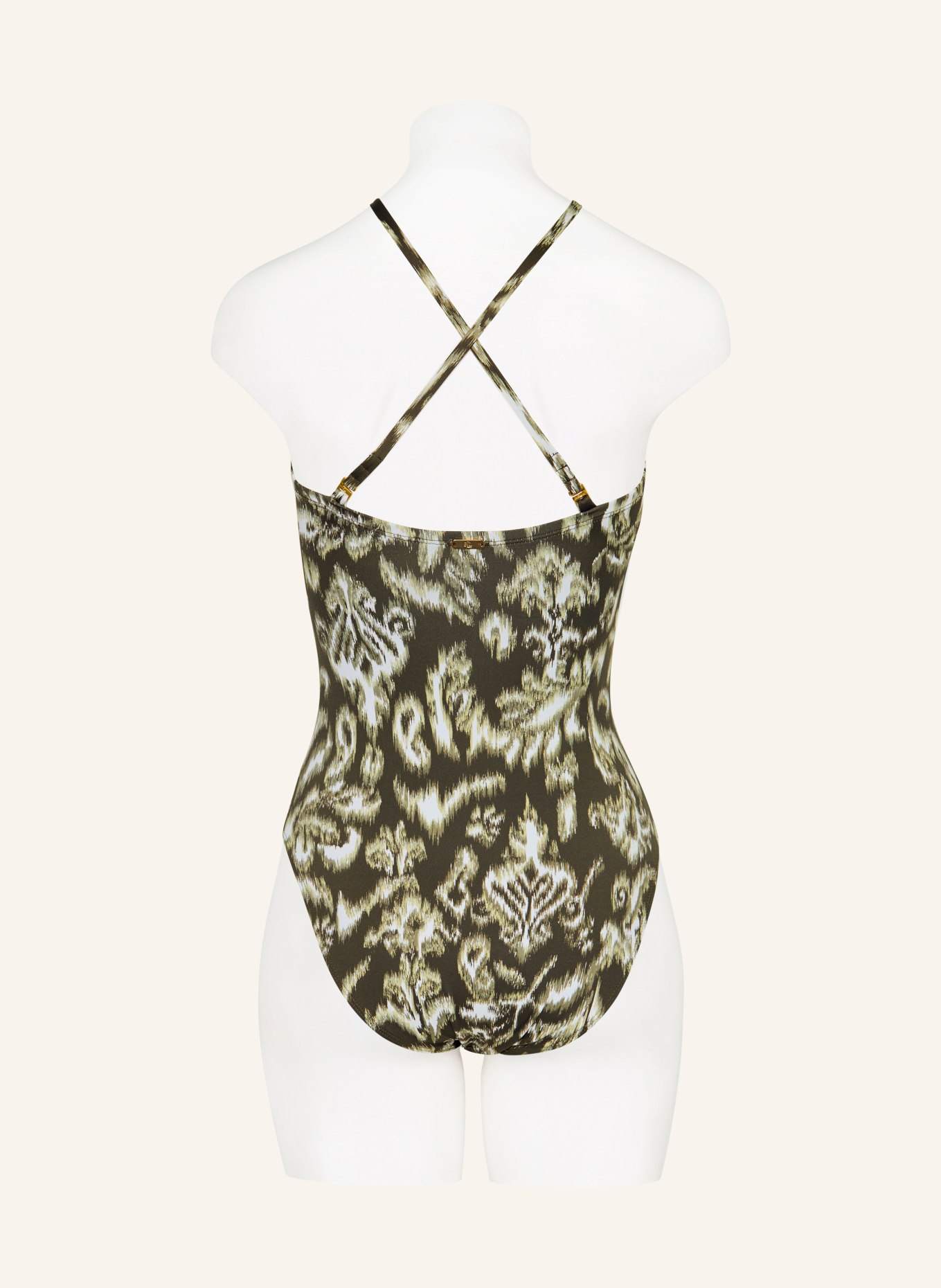 LAUREN RALPH LAUREN Zwemkleding: GROEN / WIT