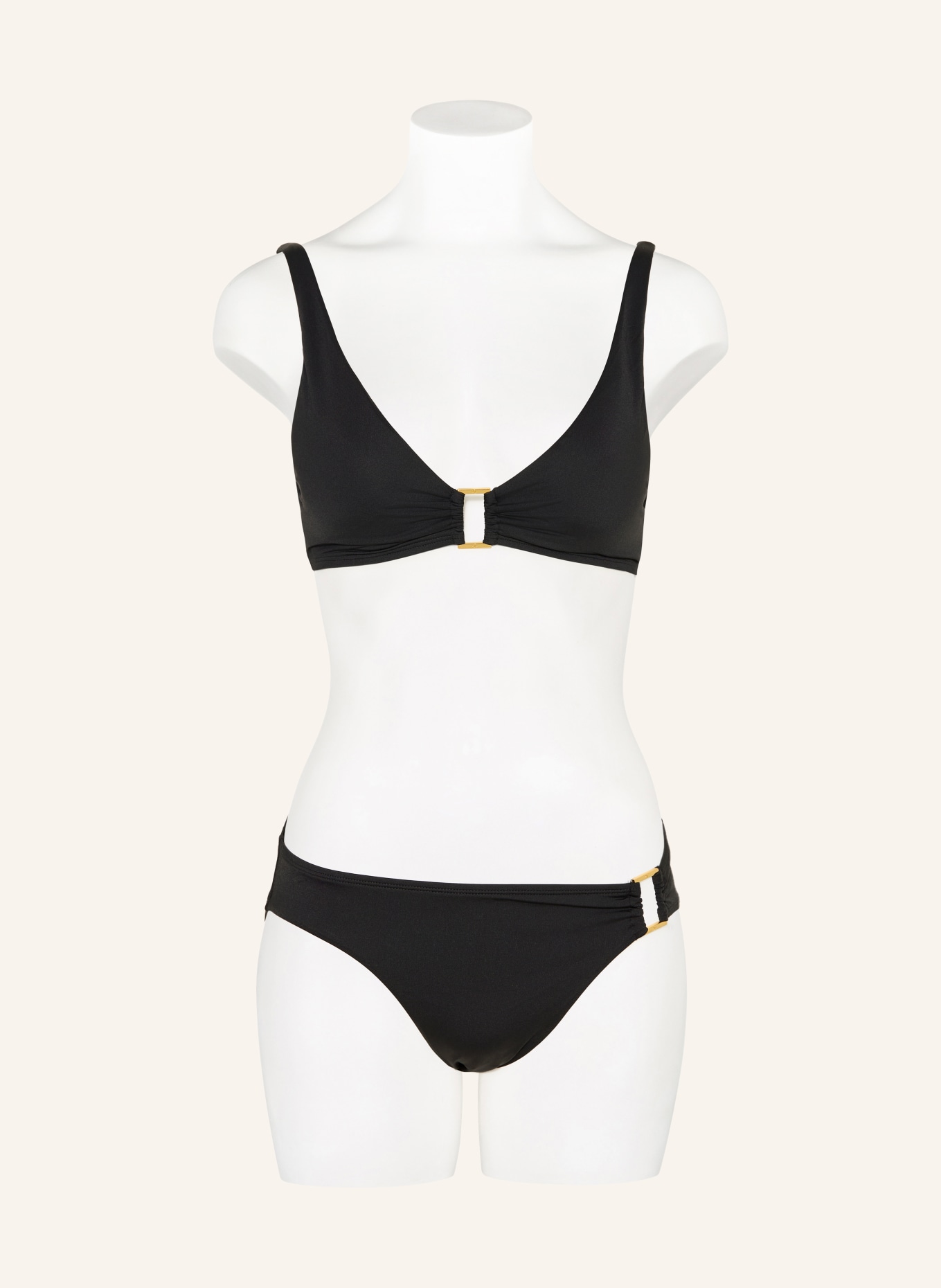 LAUREN RALPH LAUREN Basic bikinibroekje BEACH CLUB SOLIDS: ZWART