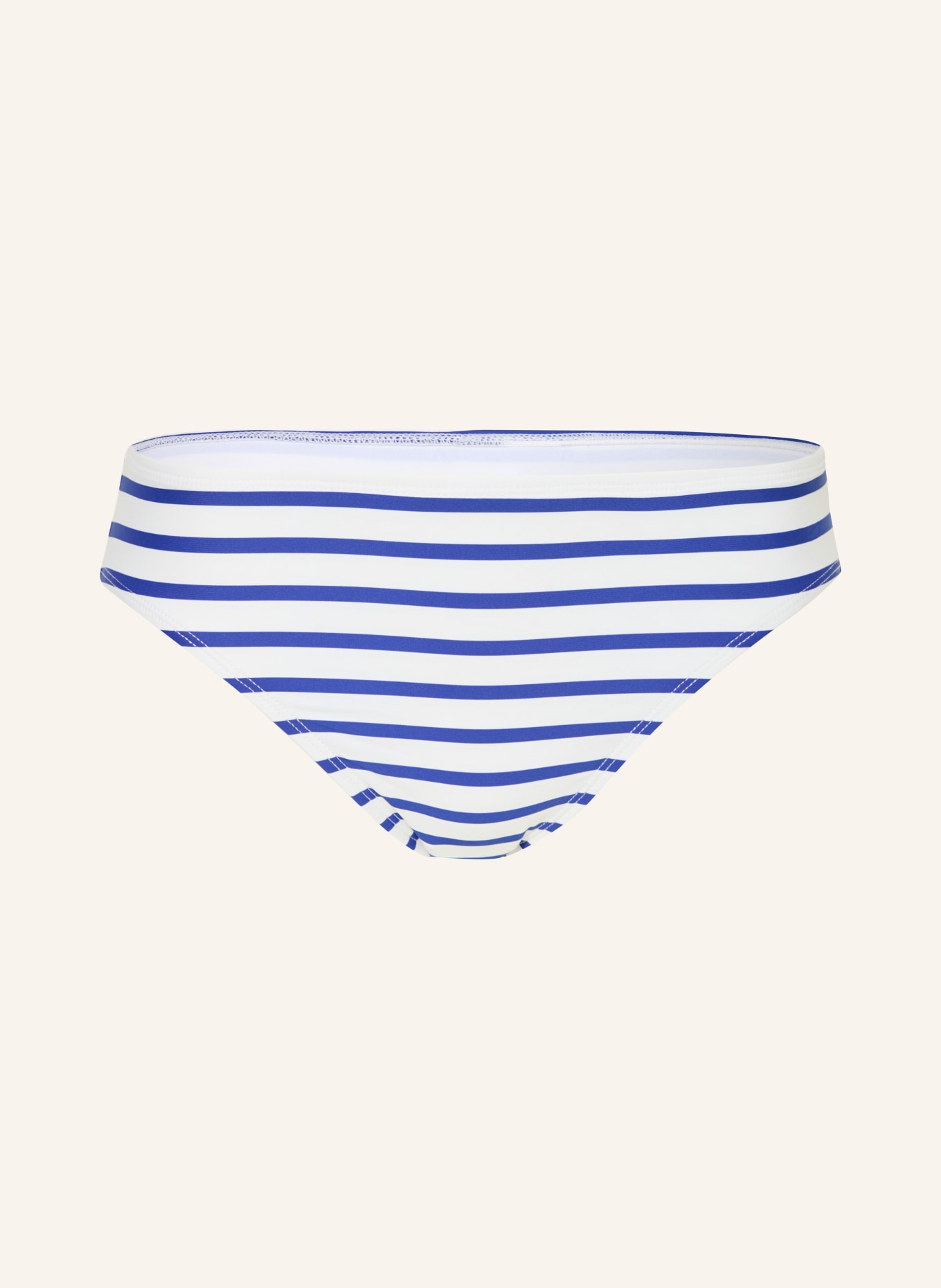 LAUREN RALPH LAUREN Basic-Bikini-Hose SEASIDE STRIPE: BLAU / WEISS
