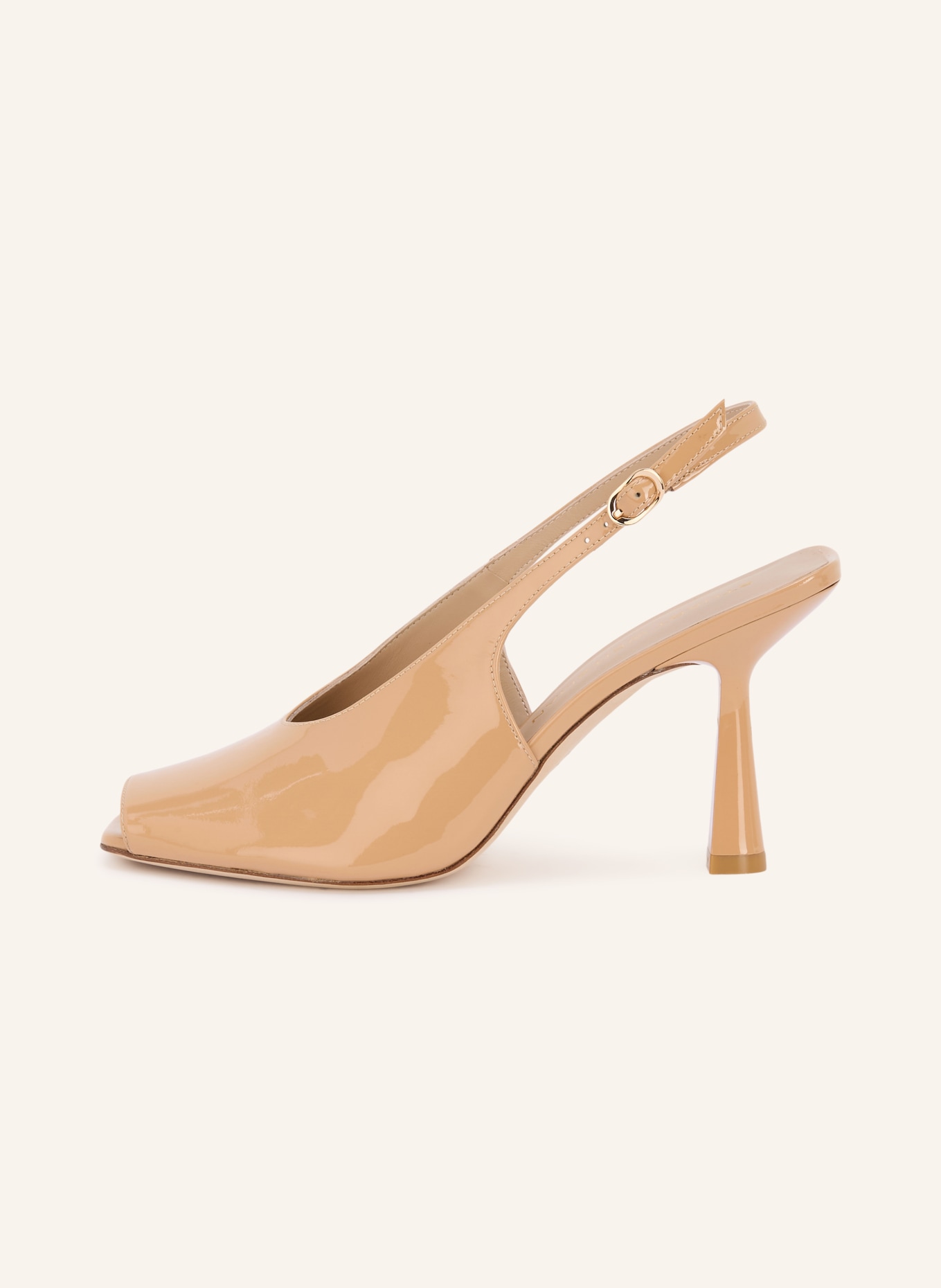 STUART WEITZMAN Slingpumps VAL SLINGBACK: BEIGE / GOLD