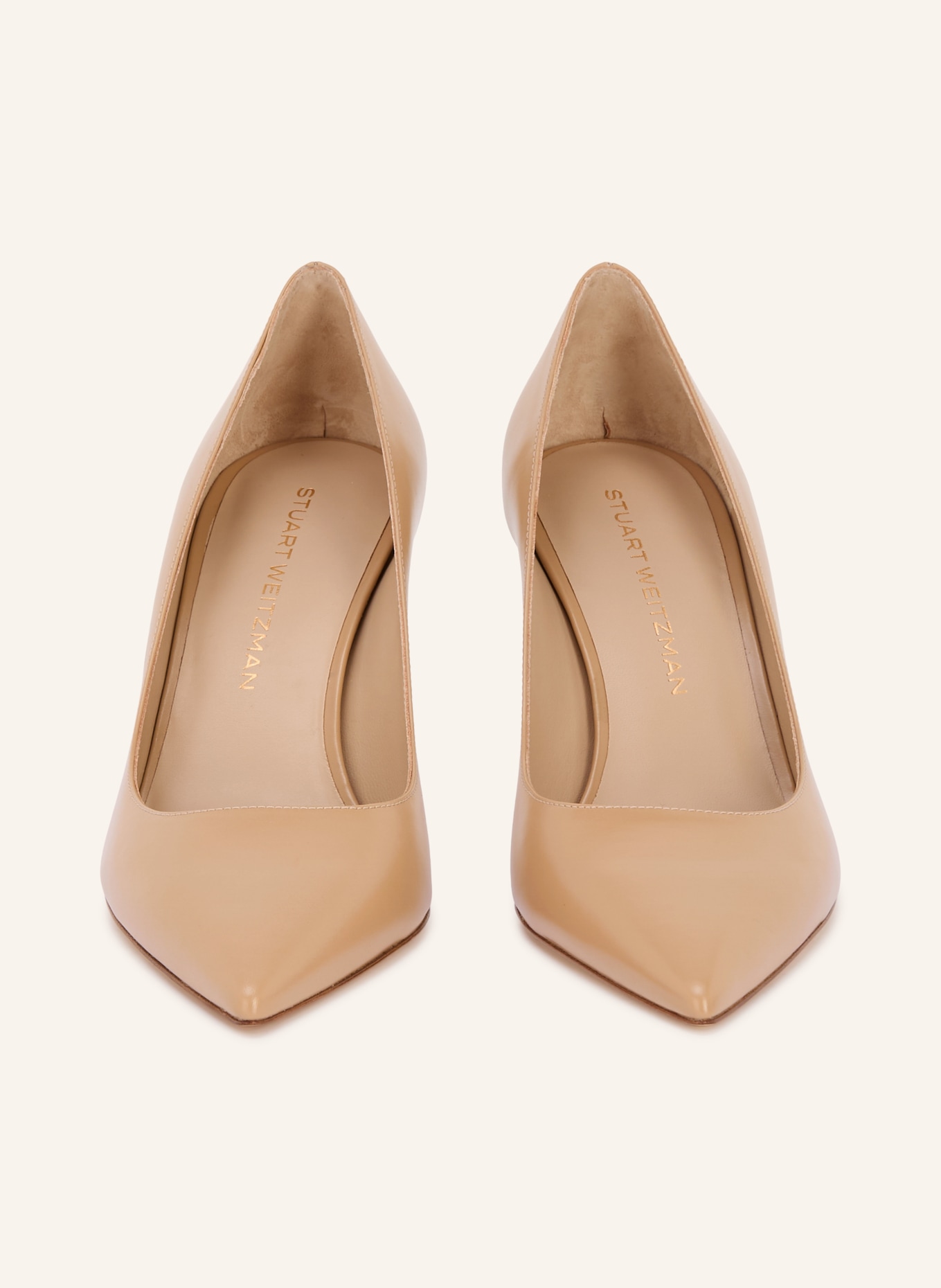 STUART WEITZMAN Czółenka STUART POWER: BEŻOWY