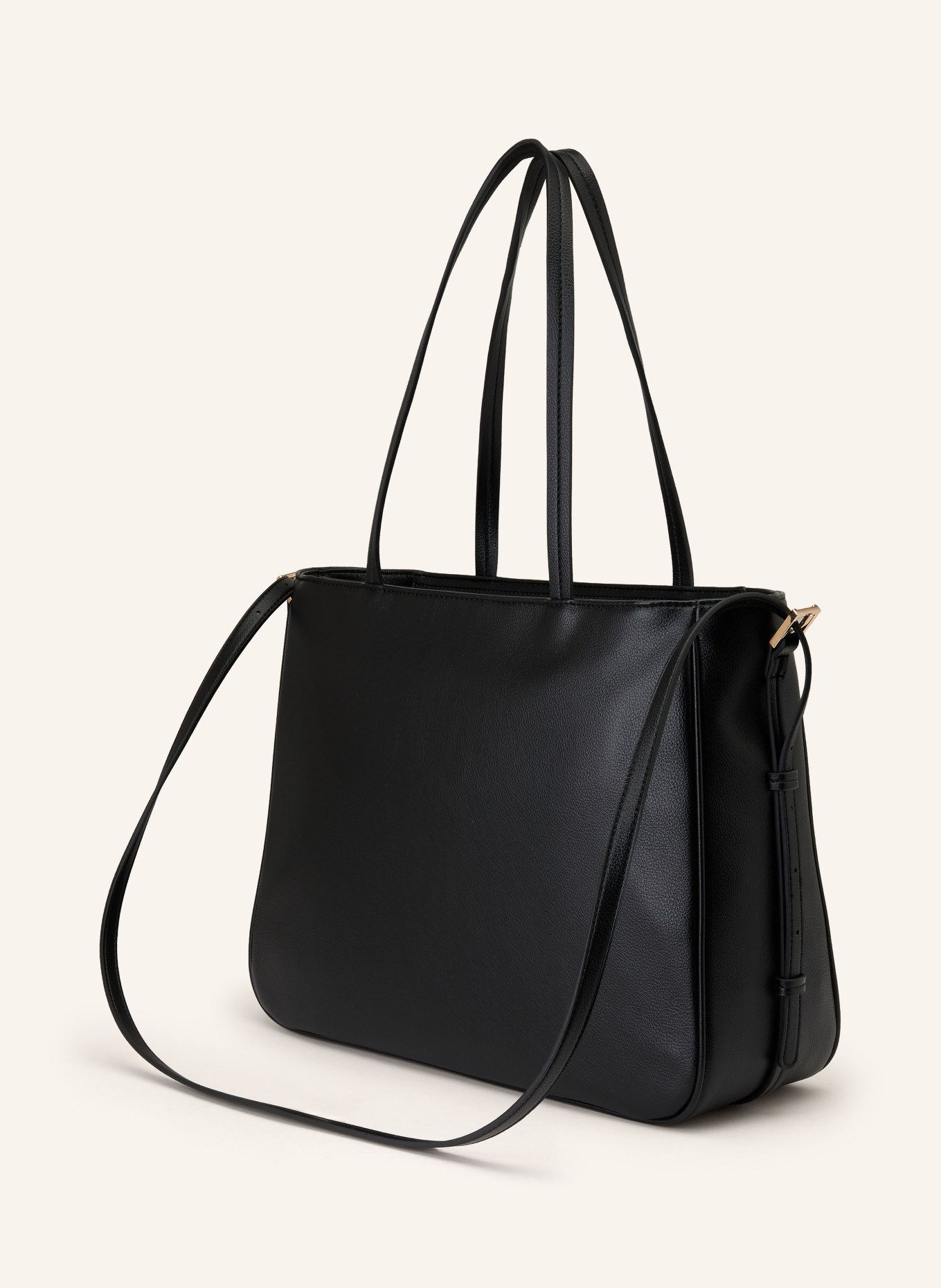 LIU JO Shopper: SCHWARZ / GOLD