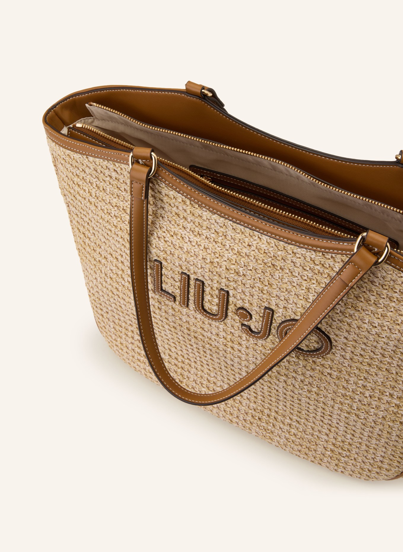 LIU JO Shopper: HELLBRAUN / BRAUN