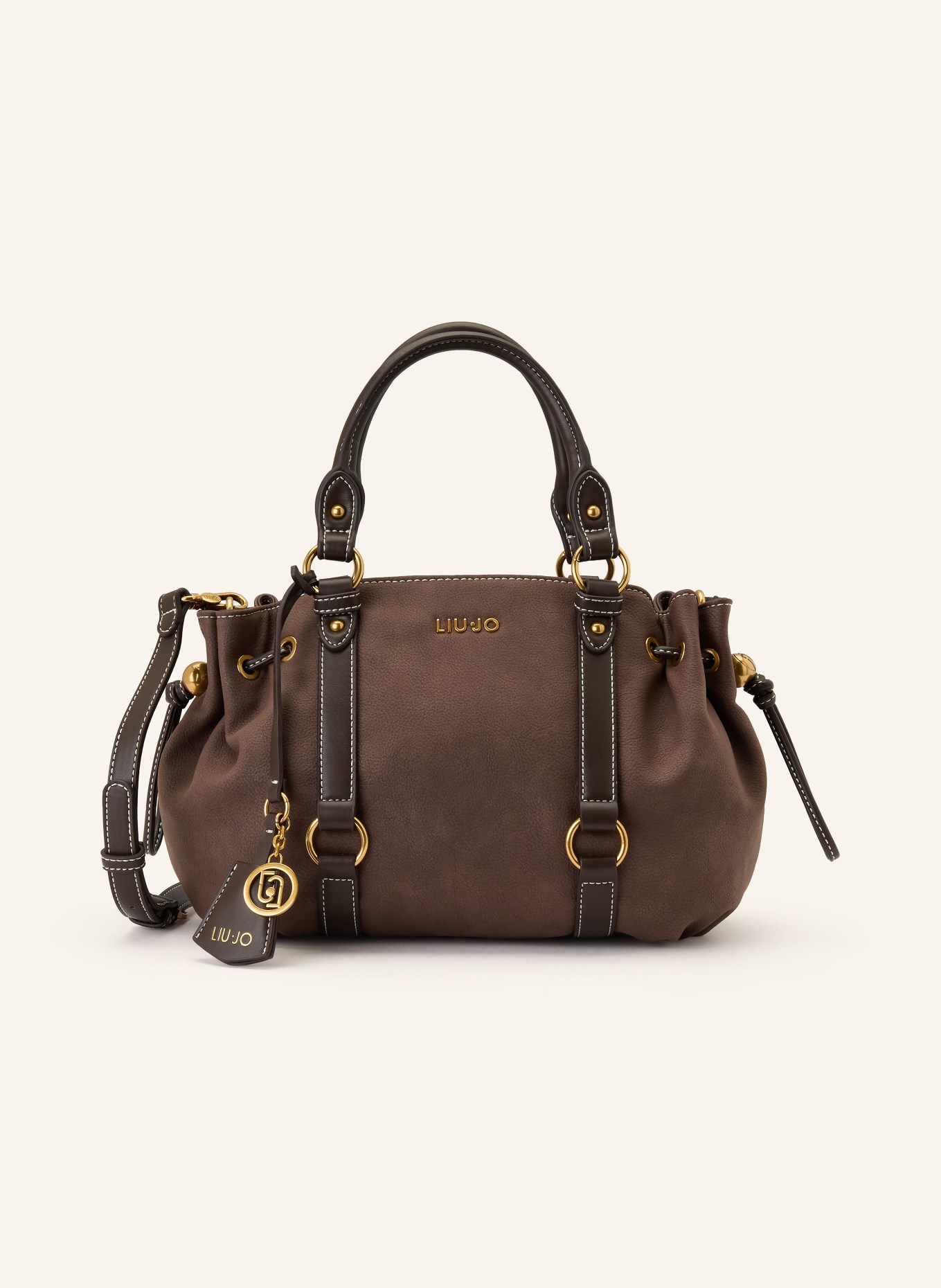 LIU JO torebka: BRĄZOWY / CIEMNOBRĄZOWY
