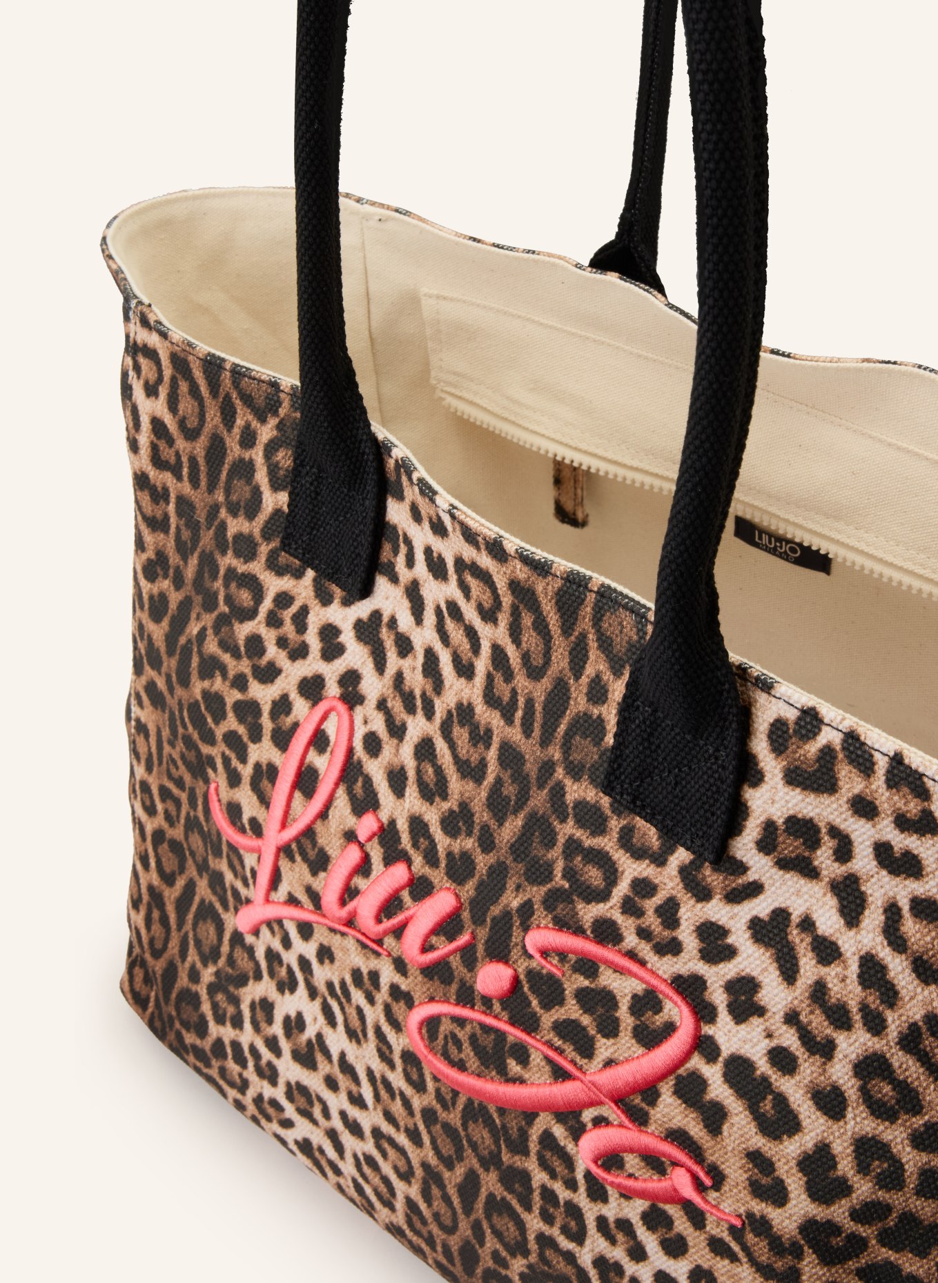 LIU JO Shopper: BRAUN / HELLROT / SCHWARZ