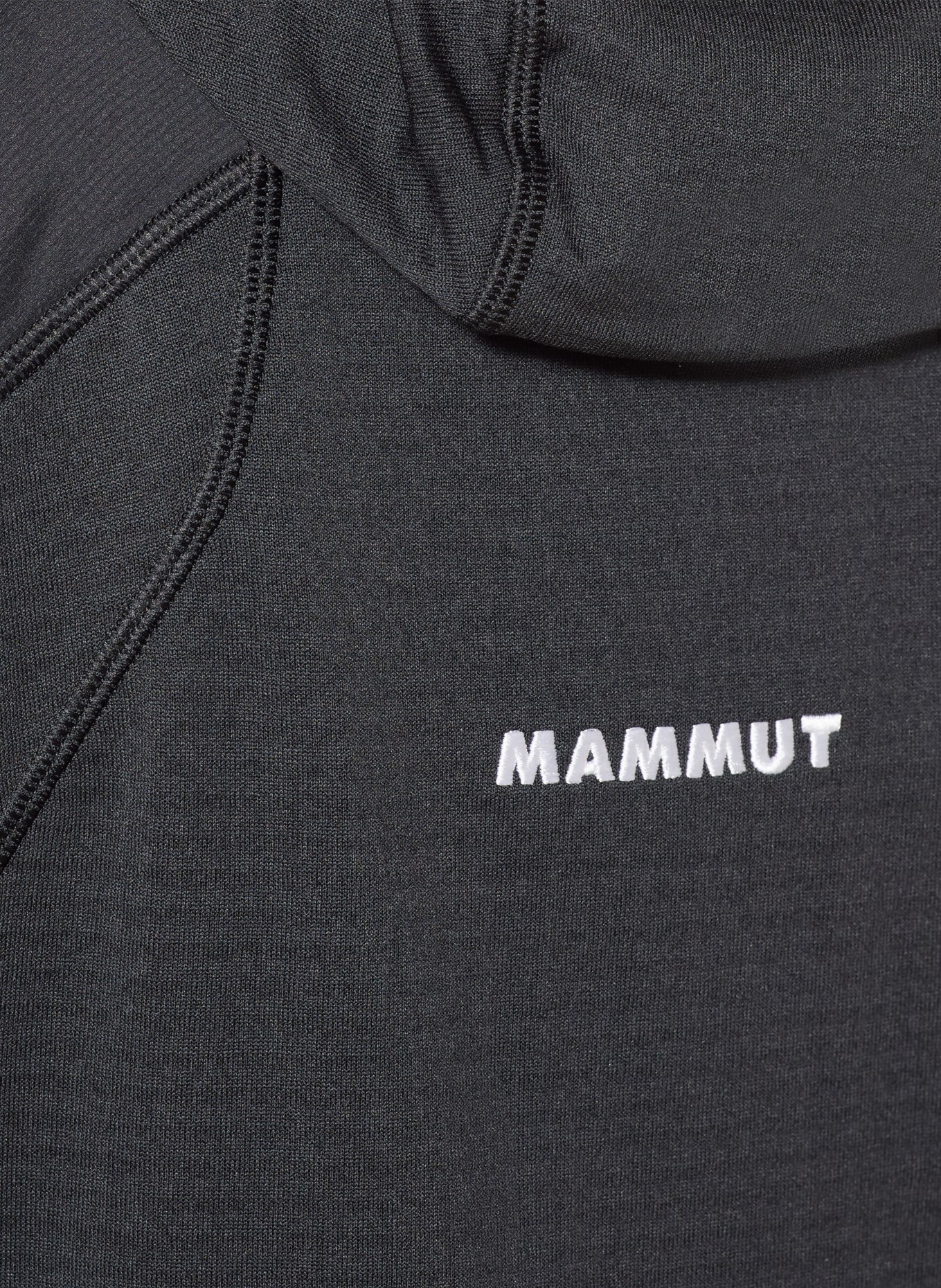 MAMMUT EIGER NORDWAND Performance Jacket in Flex Air Hybrid: BLACK