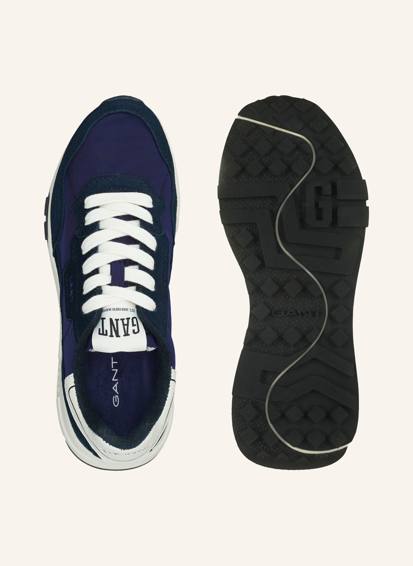 GANT Sneaker YOUTRON: DUNKELBLAU / WEISS