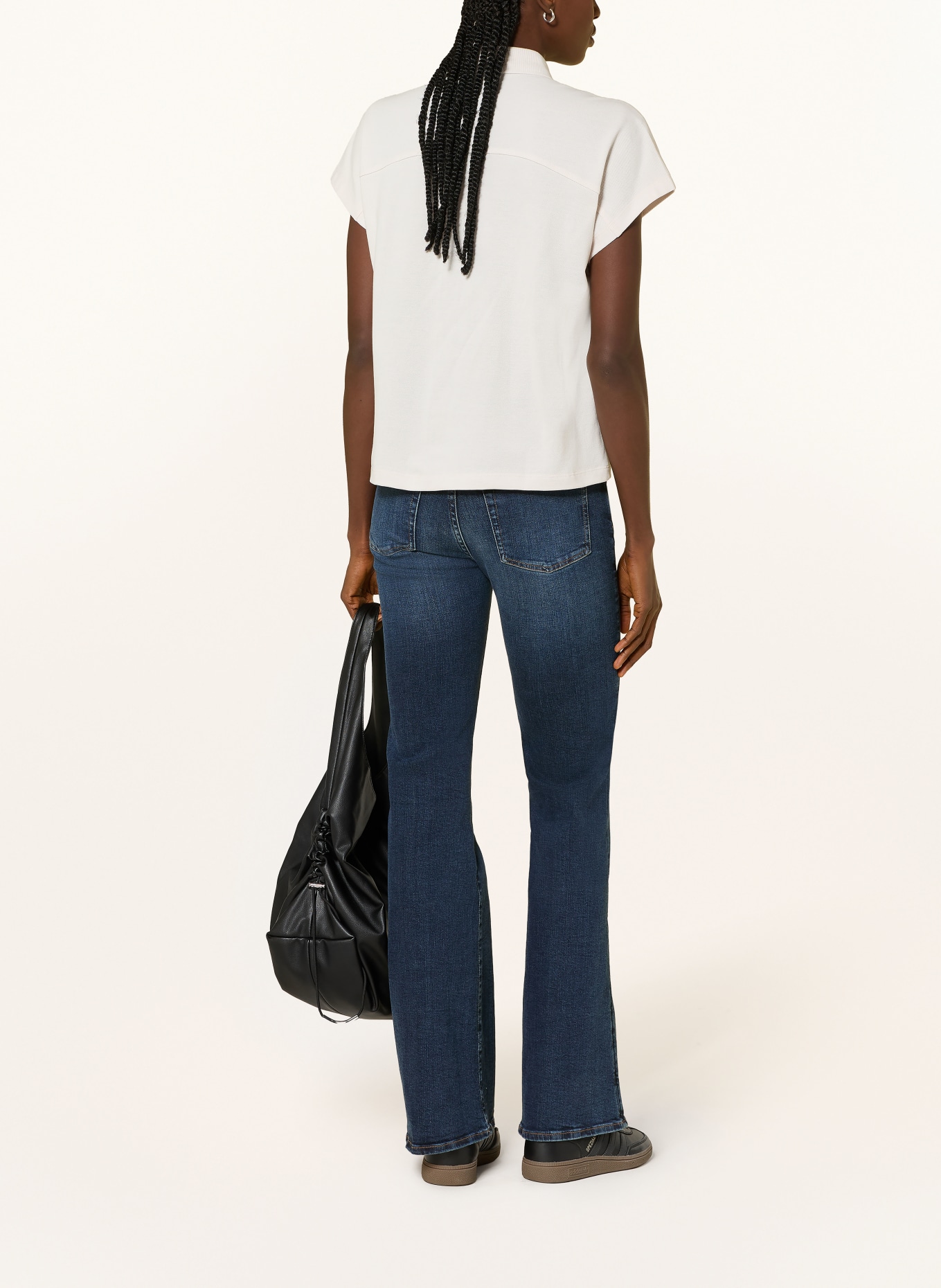 PARAJUMPERS Piqué polokošile ALYA: BÍLÁ