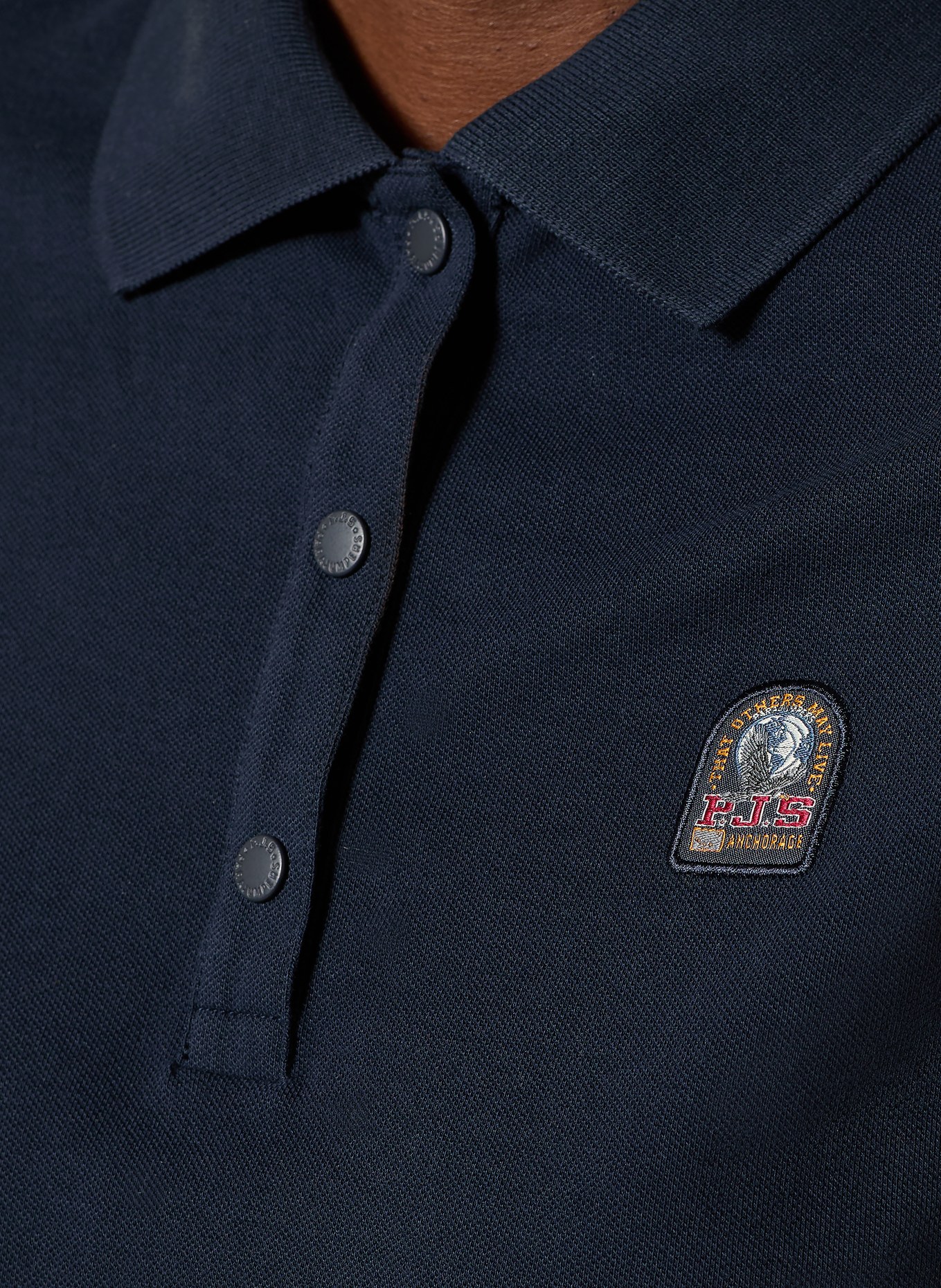 PARAJUMPERS Polo piqué ENIF: BLEU FONCÉ