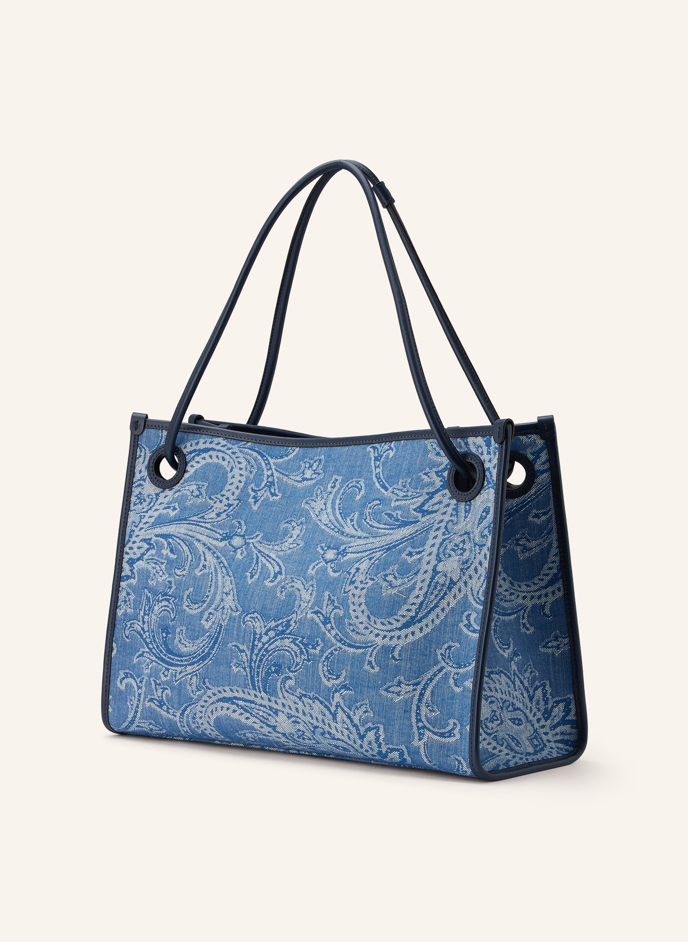 ETRO Shopper MEDIUM: BLAU