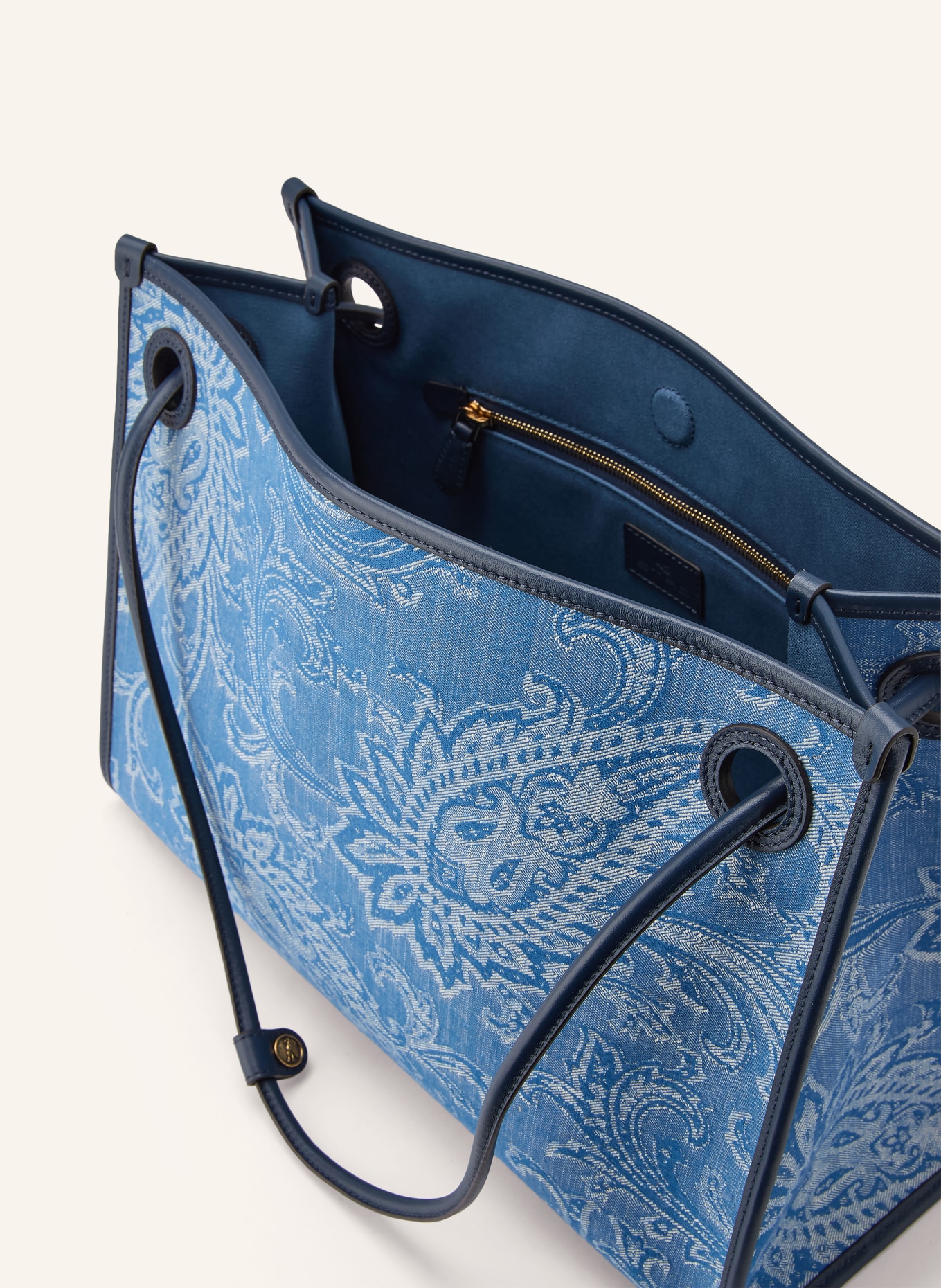 ETRO Shopper MEDIUM: BLAU