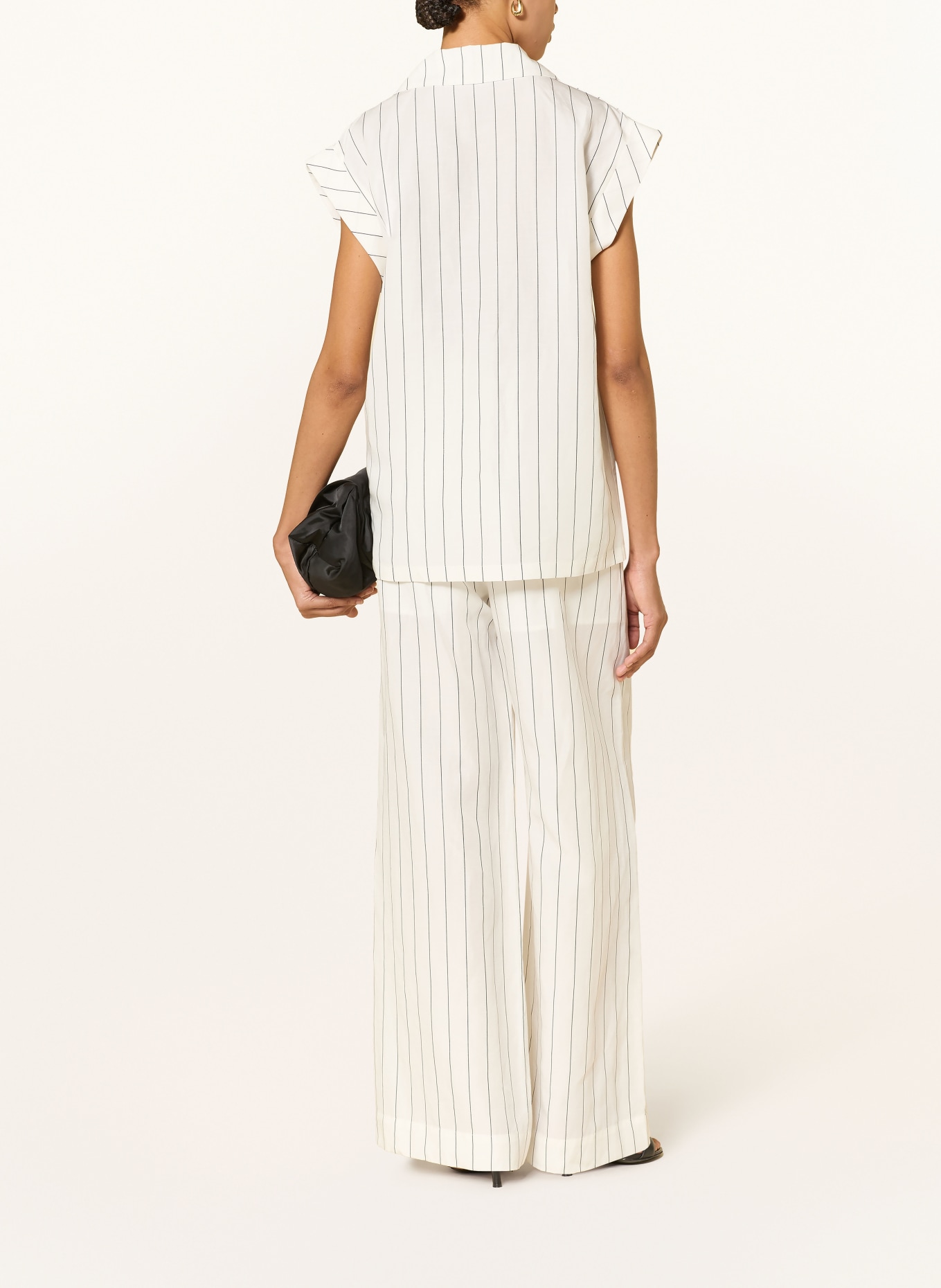 LIU JO blazervest: WIT / ZWART