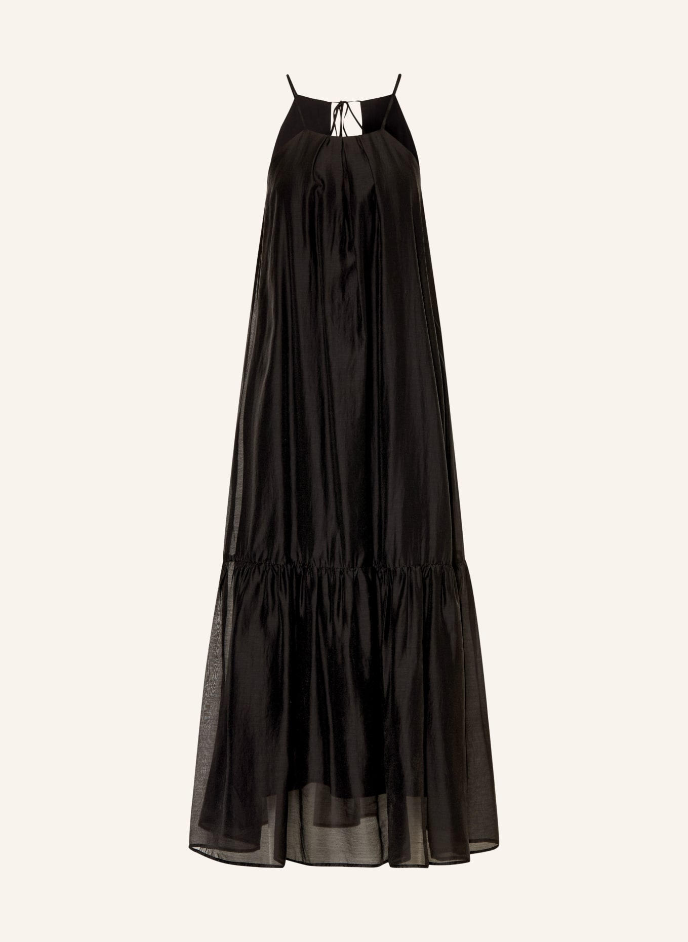 LIU JO Sukienka z falbanami: CZARNY