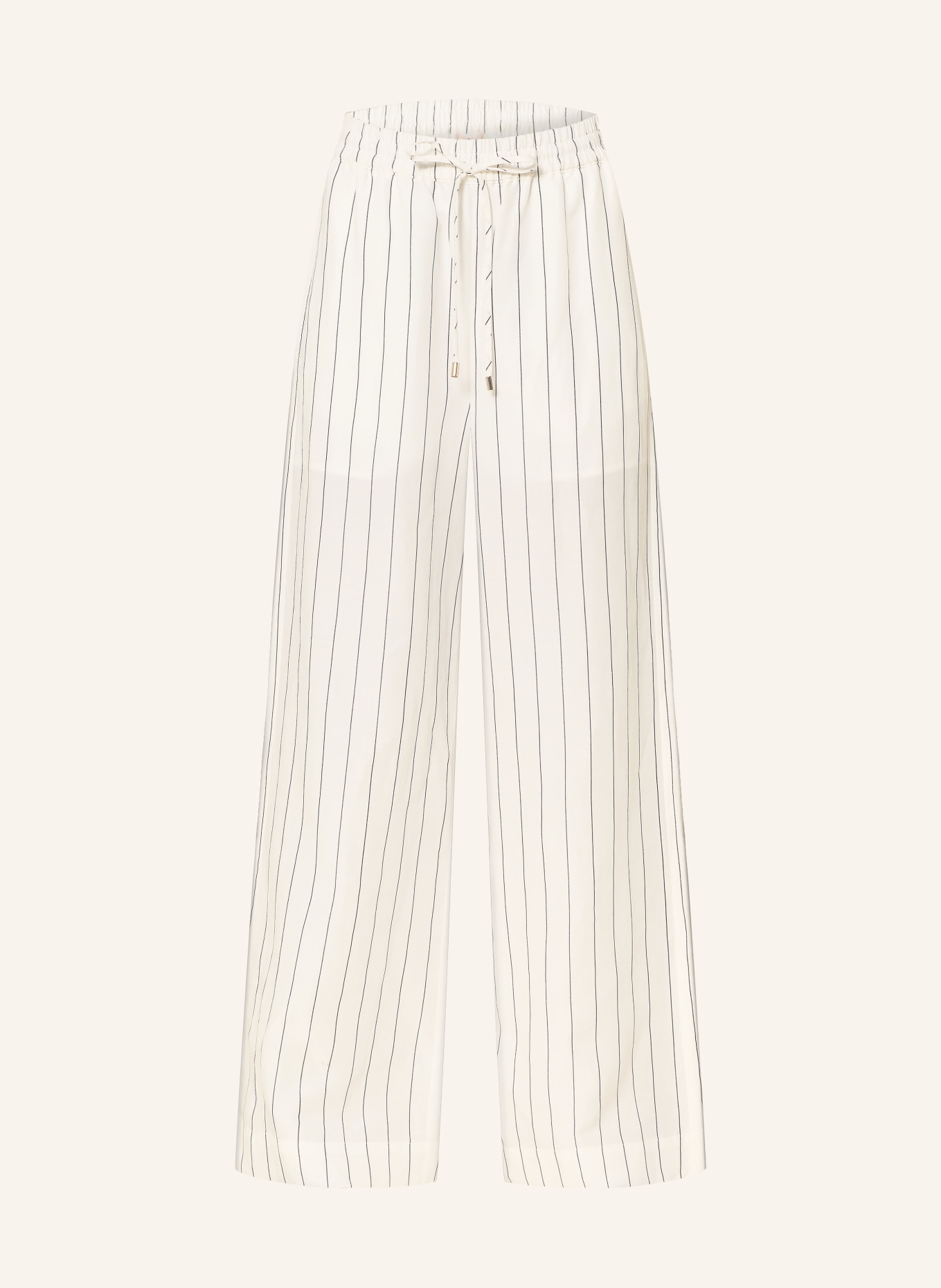 LIU JO Marlenehose: WEISS / SCHWARZ