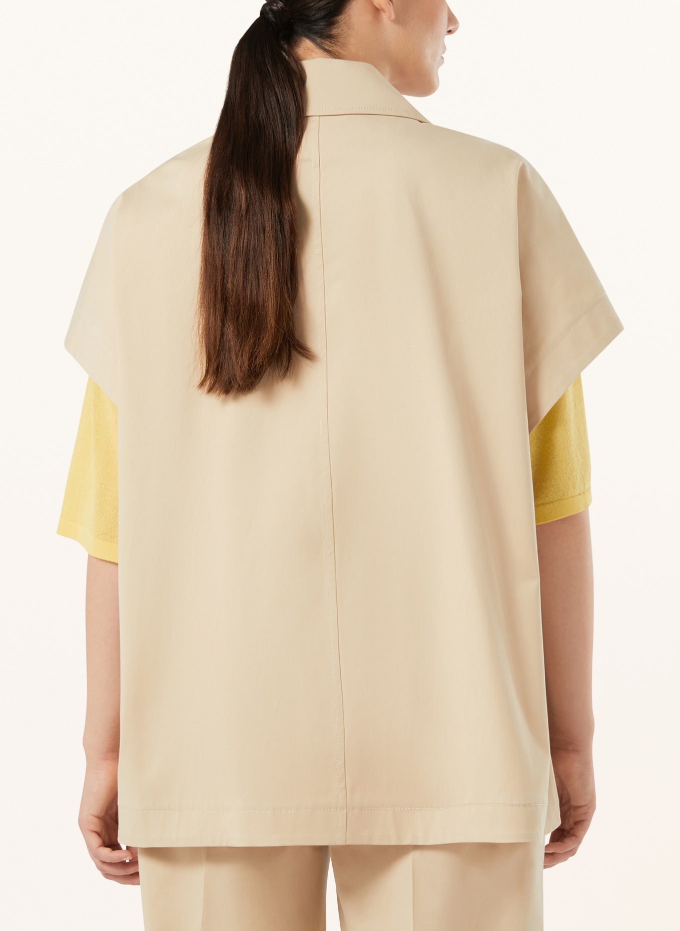 MARINA RINALDI MRVDENTE Trench Coat: BEIGE