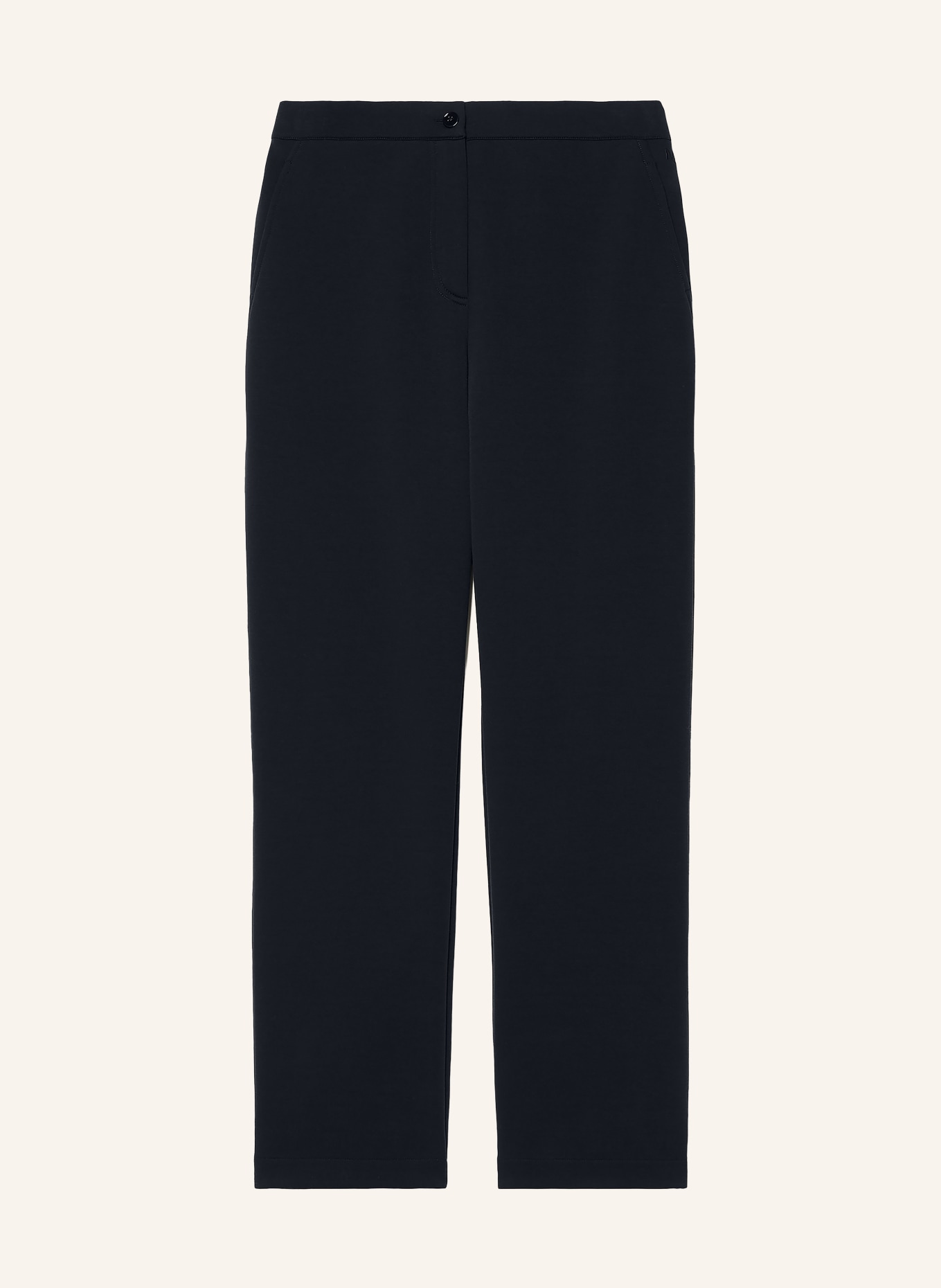 MARINA RINALDI FILMATO wide-leg pants: BLACK