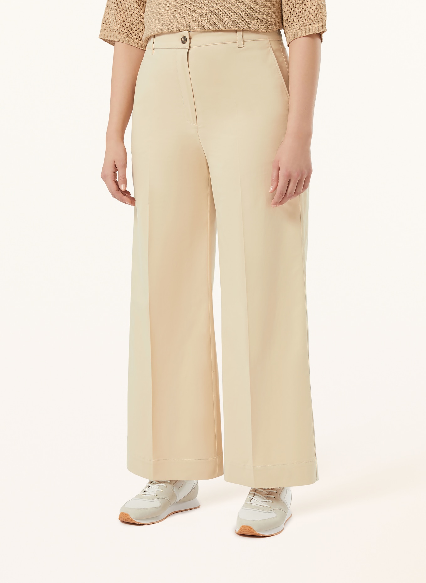 MARINA RINALDI CRESTA marlena pants: BEIGE