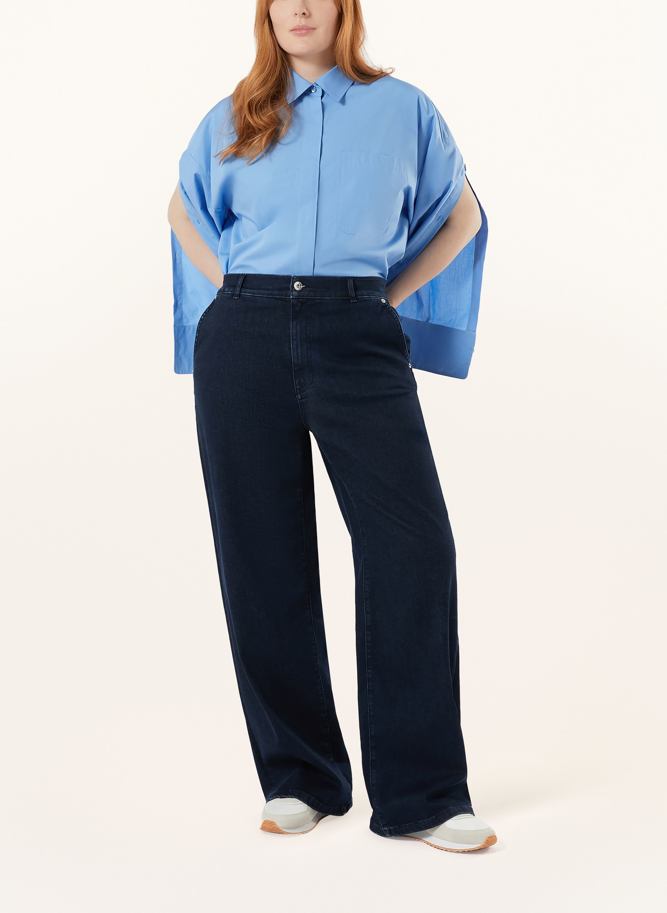MARINA RINALDI Hemdbluse PADRE: BLAU