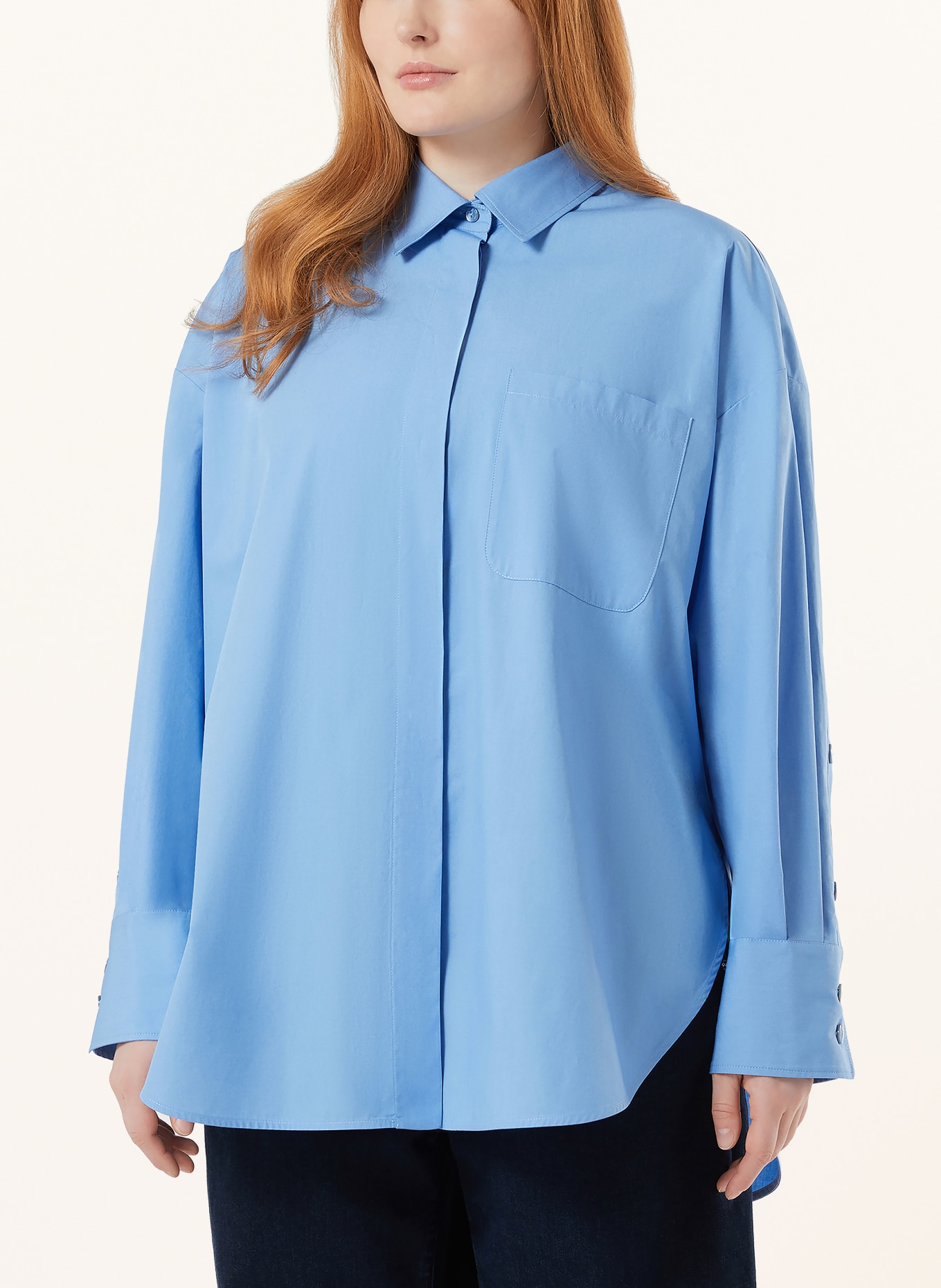 MARINA RINALDI Hemdbluse PADRE: BLAU