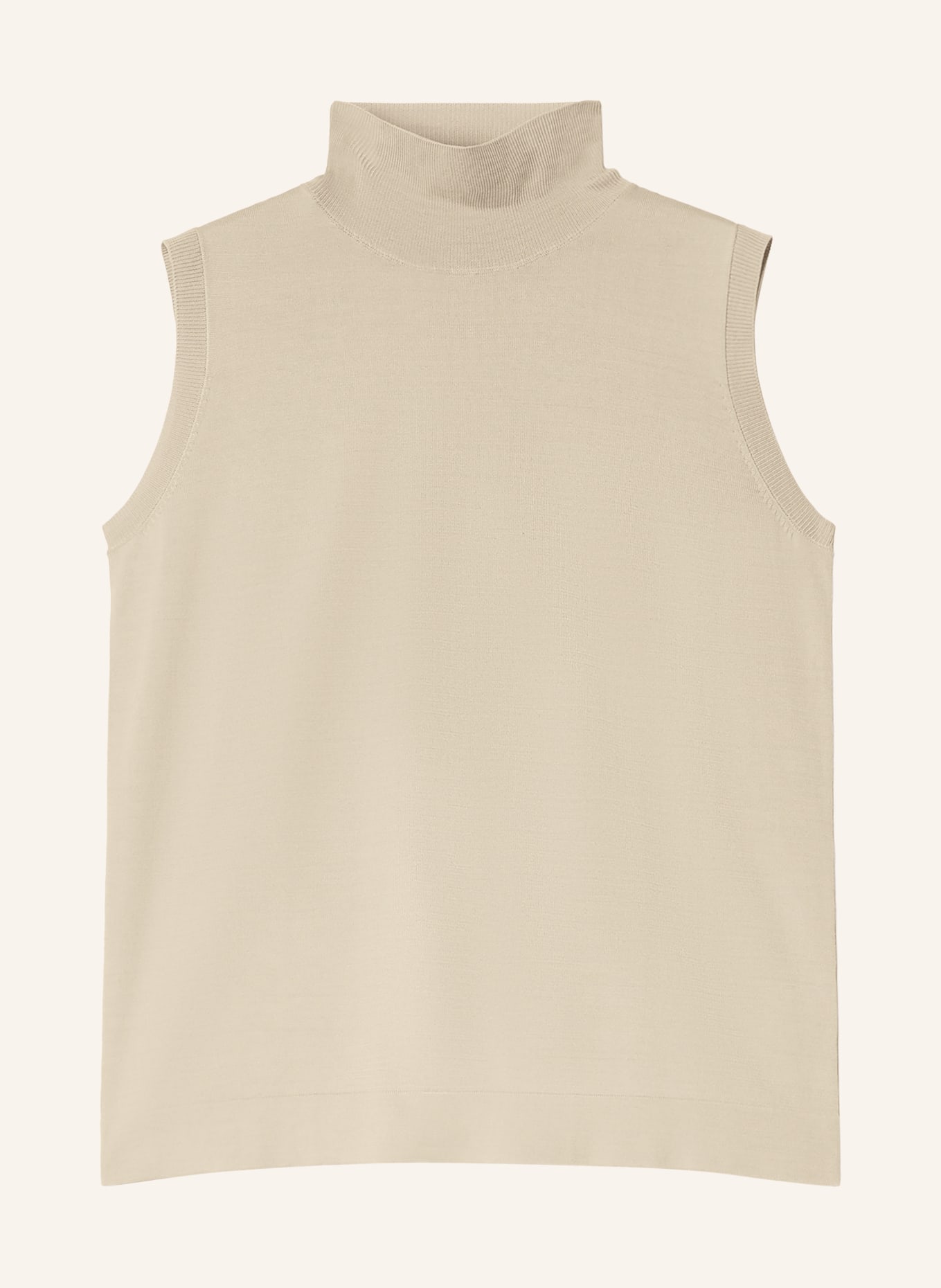 MARINA RINALDI Dzianinowy top SMAESTA z kamieniami ozdobnymi: BEŻOWY