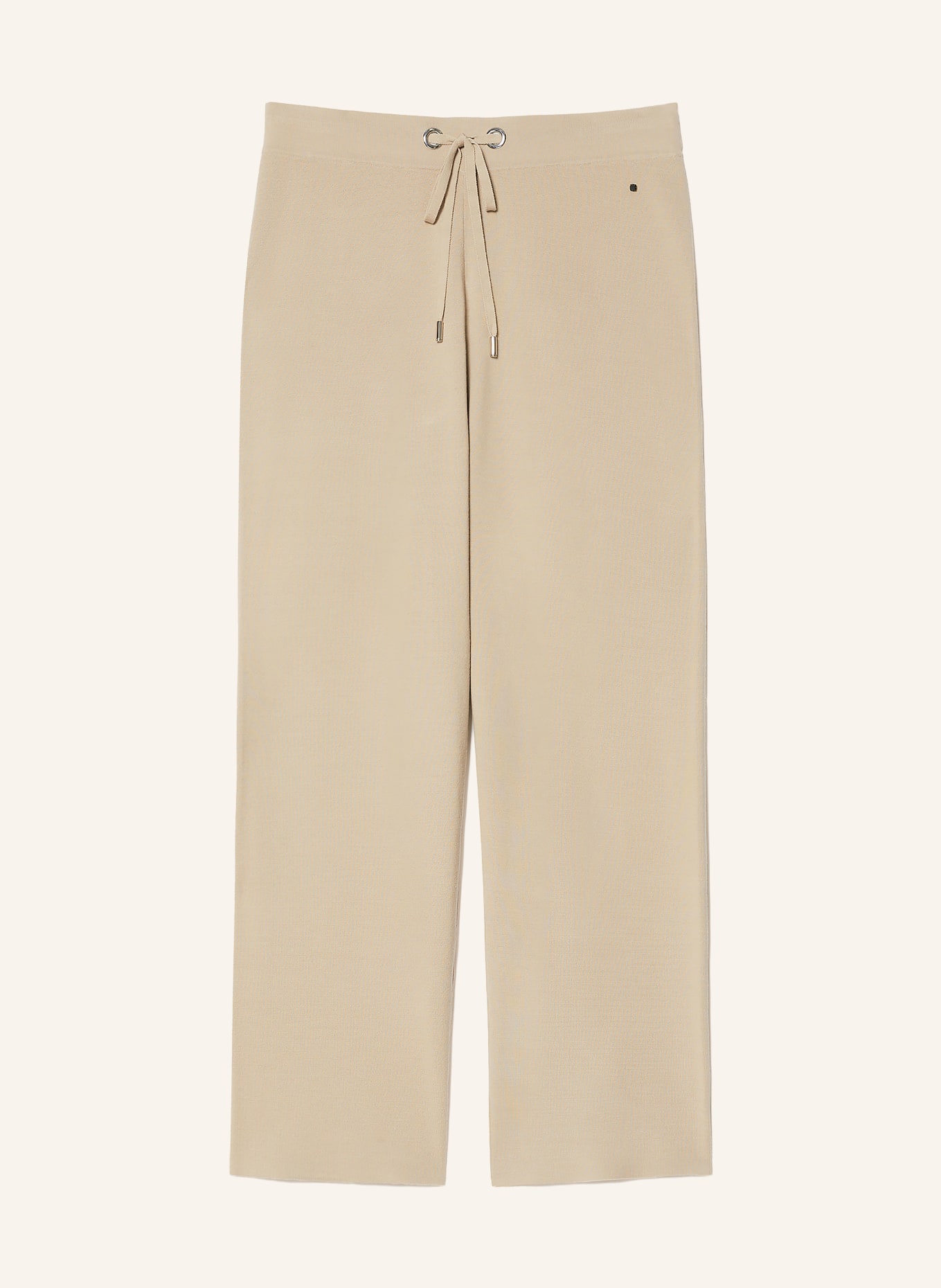 MARINA RINALDI FIOCCHI knit pants: BEIGE