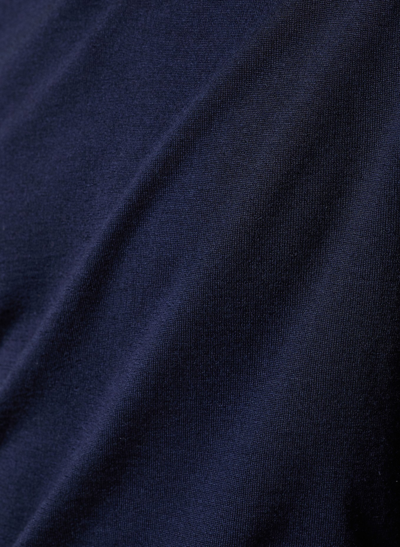 eleventy Pullover mit Seide: DUNKELBLAU / CREME