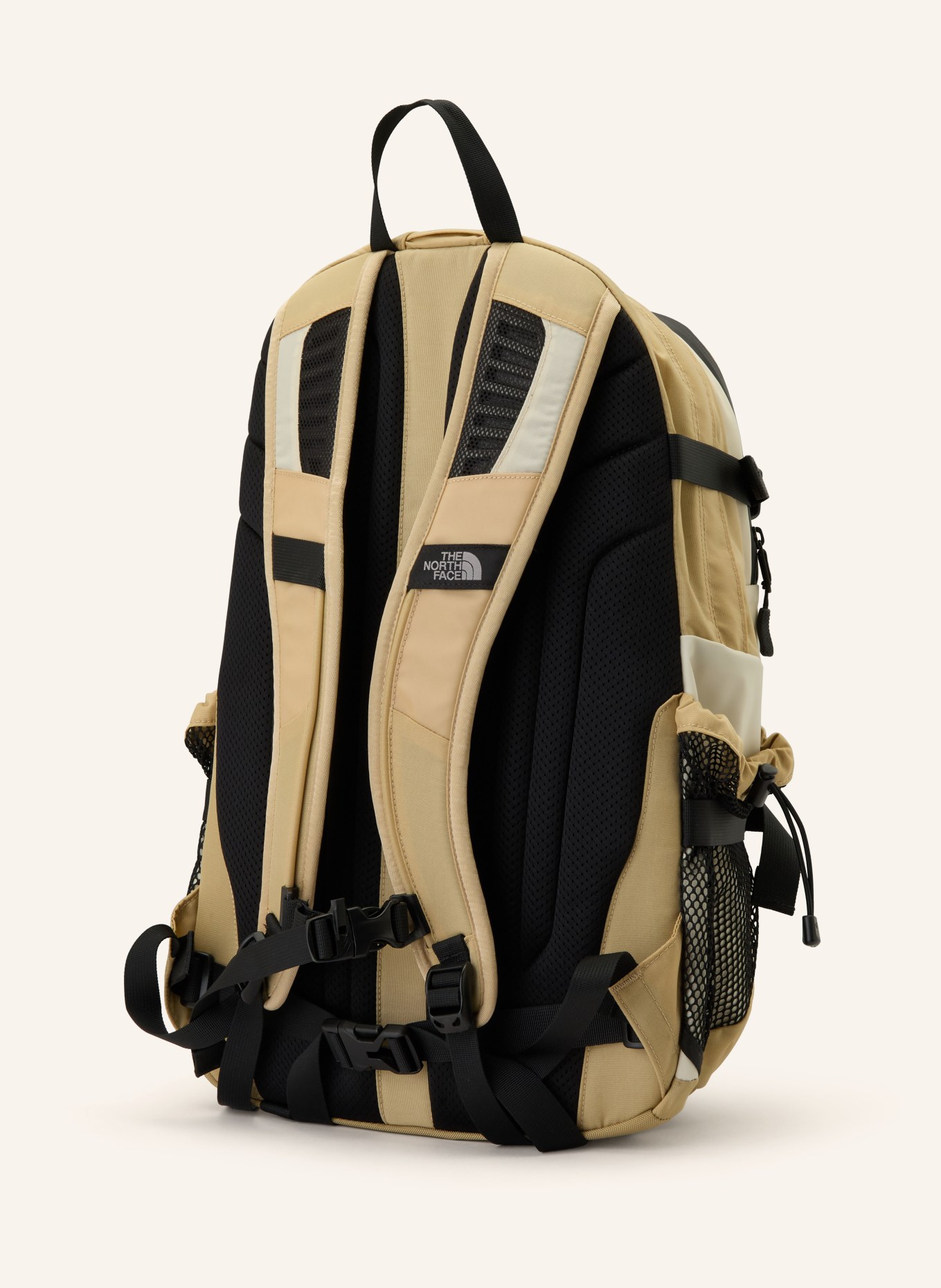THE NORTH FACE HOT SHOT BASE CAMP 25.5 l backpack with laptop compartment: ECRU / BEIGE