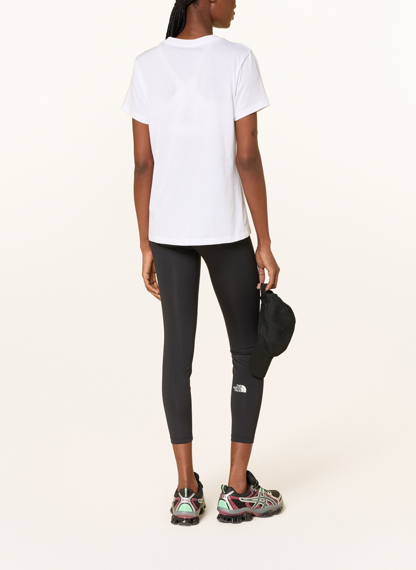 THE NORTH FACE T-Shirt EVOLUTION SIMPLE DOME: WEISS