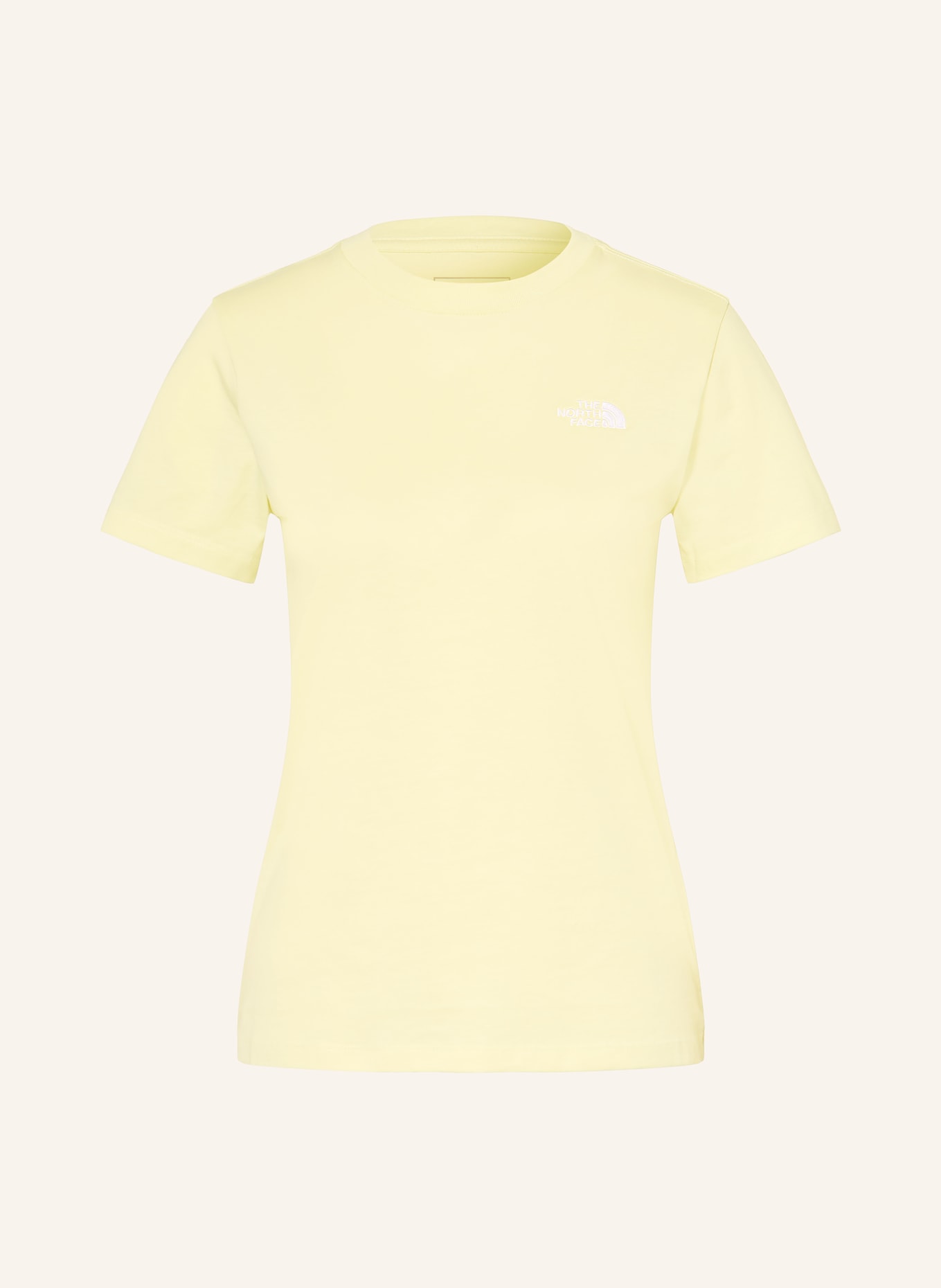 THE NORTH FACE T-Shirt EVOLUTION SIMPLE DOME: HELLGELB