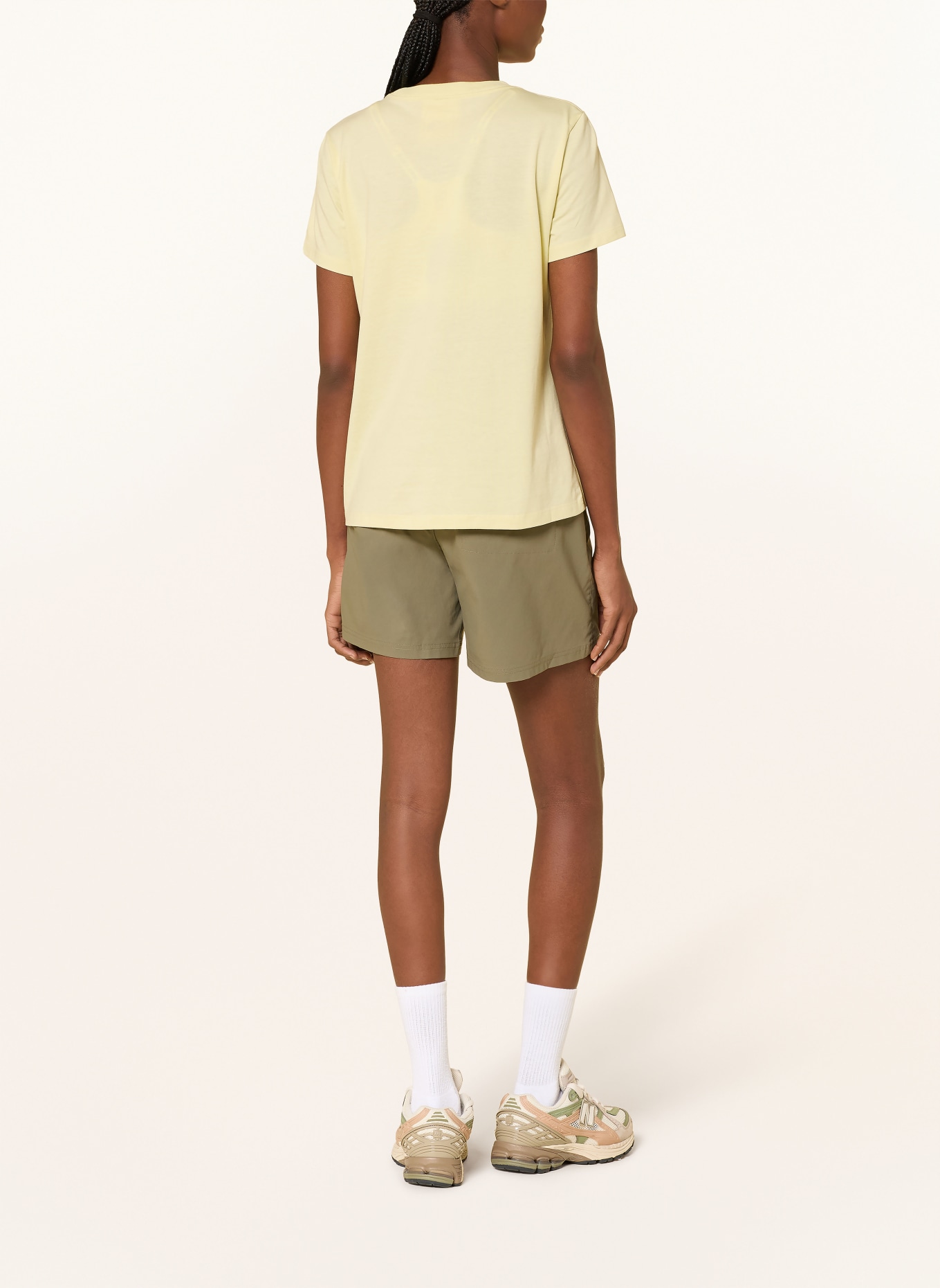 THE NORTH FACE T-Shirt EVOLUTION SIMPLE DOME: HELLGELB