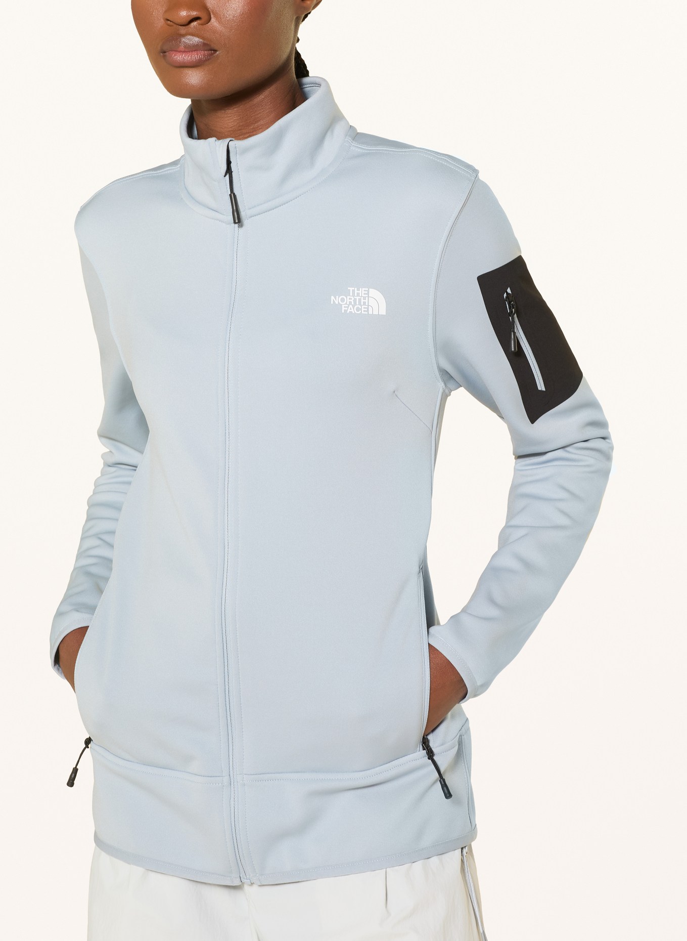 THE NORTH FACE Fleecejas MISTYESCAPE: LICHTBLAUW