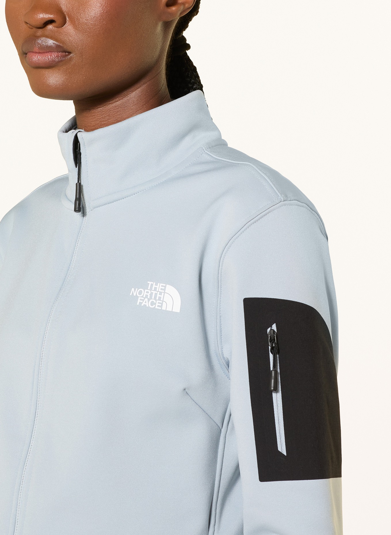 THE NORTH FACE Fleecejas MISTYESCAPE: LICHTBLAUW