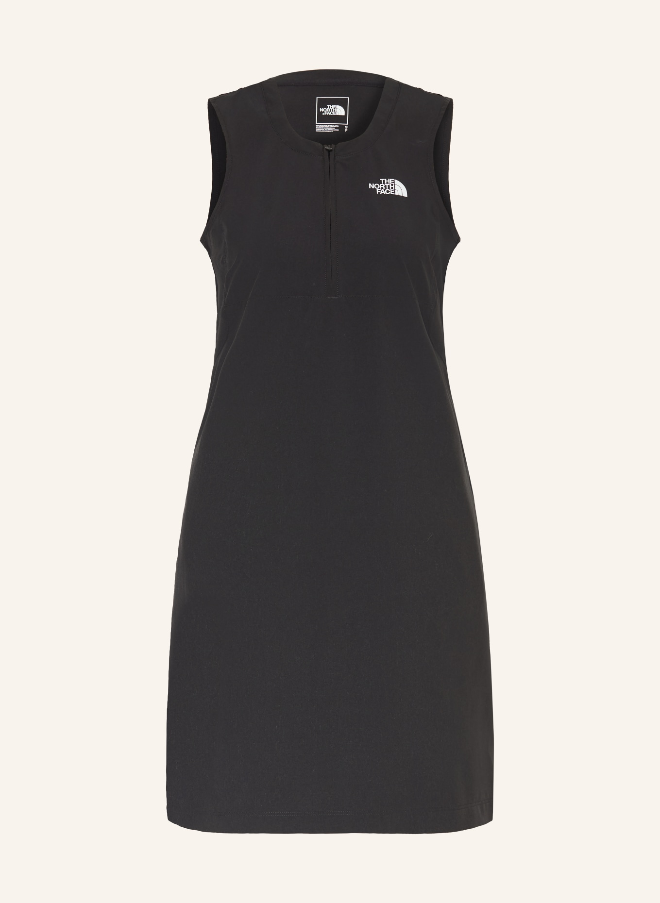 THE NORTH FACE Outdoor-Kleid: SCHWARZ / WEISS