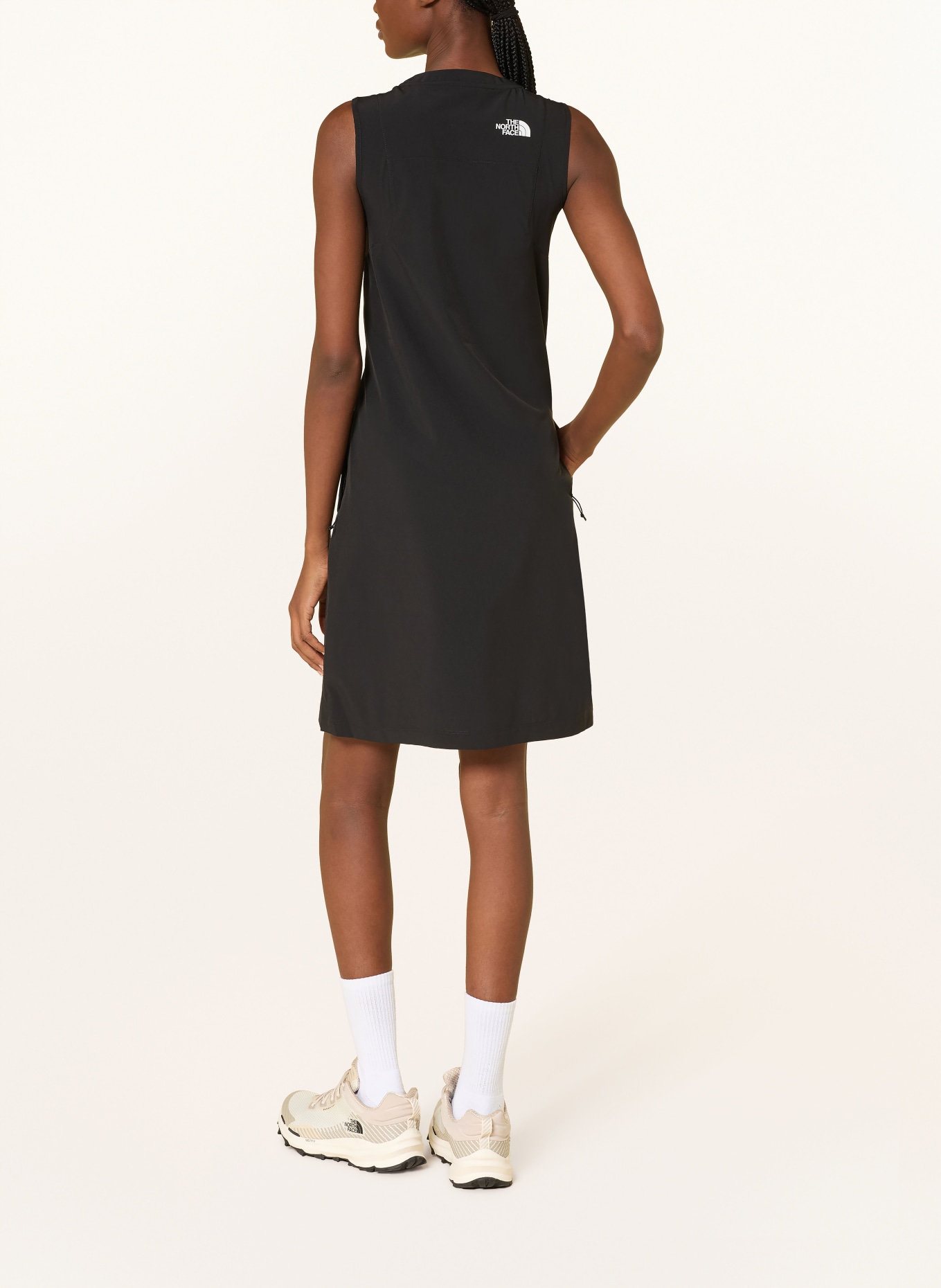 THE NORTH FACE Outdoor-Kleid: SCHWARZ / WEISS