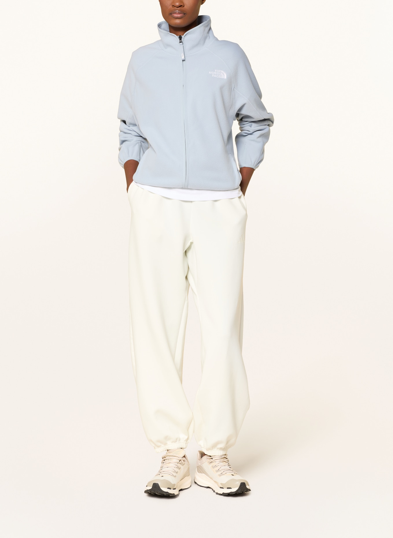 THE NORTH FACE Veste polaire OXARA: BLEU CLAIR