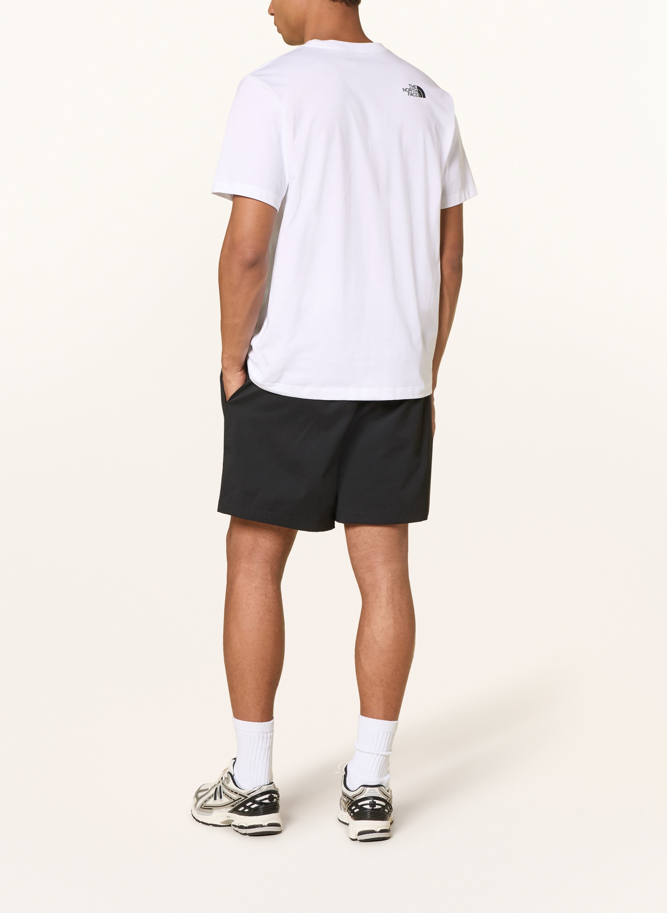 THE NORTH FACE T-Shirt EVOLUTION BOX HALF DOME: WEISS