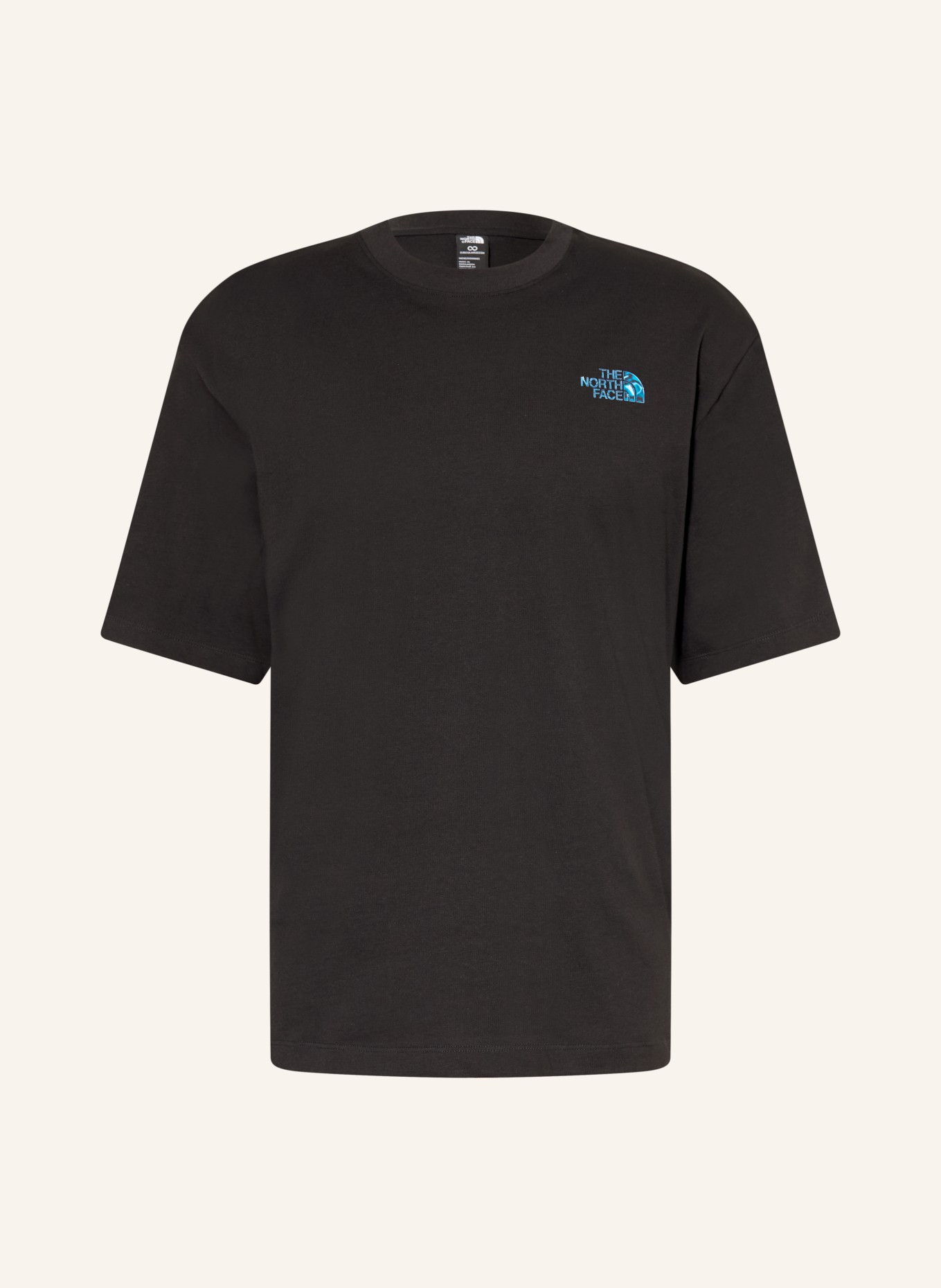 THE NORTH FACE LIQUID BOX T-shirt: BLACK