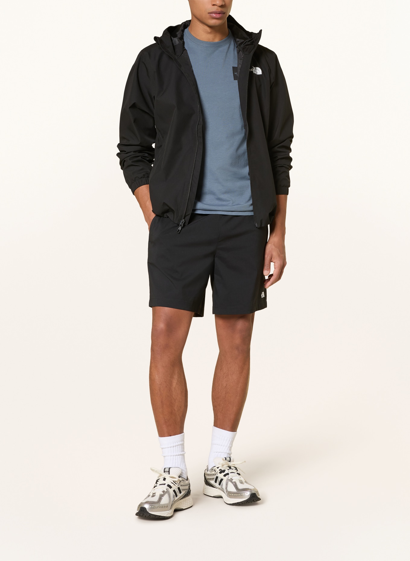THE NORTH FACE PATHFINDER shorts: BLACK