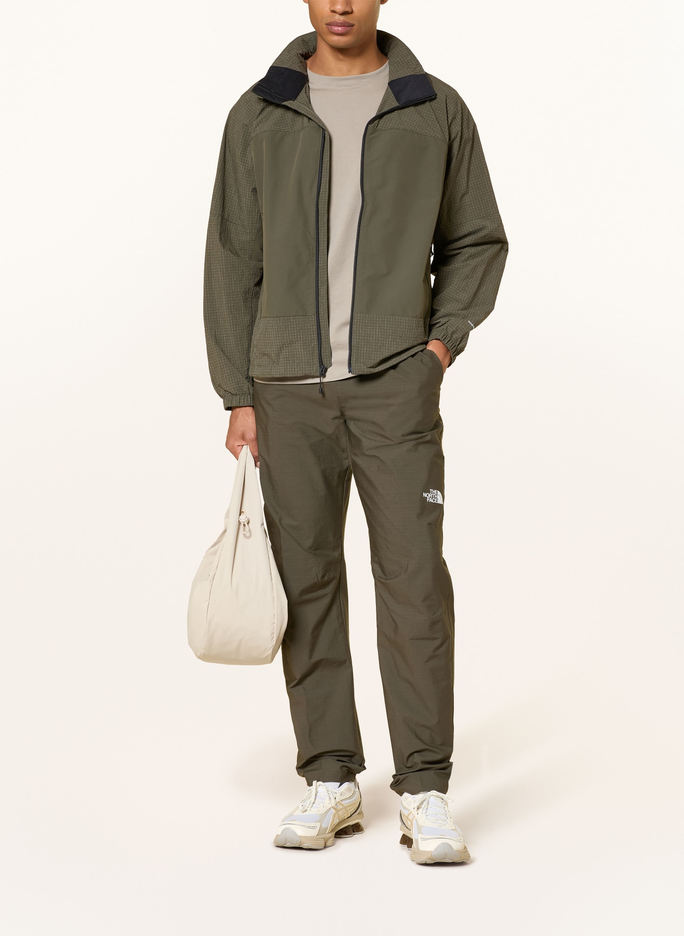 THE NORTH FACE HIKE UTILITY functional jacket: OLIVE