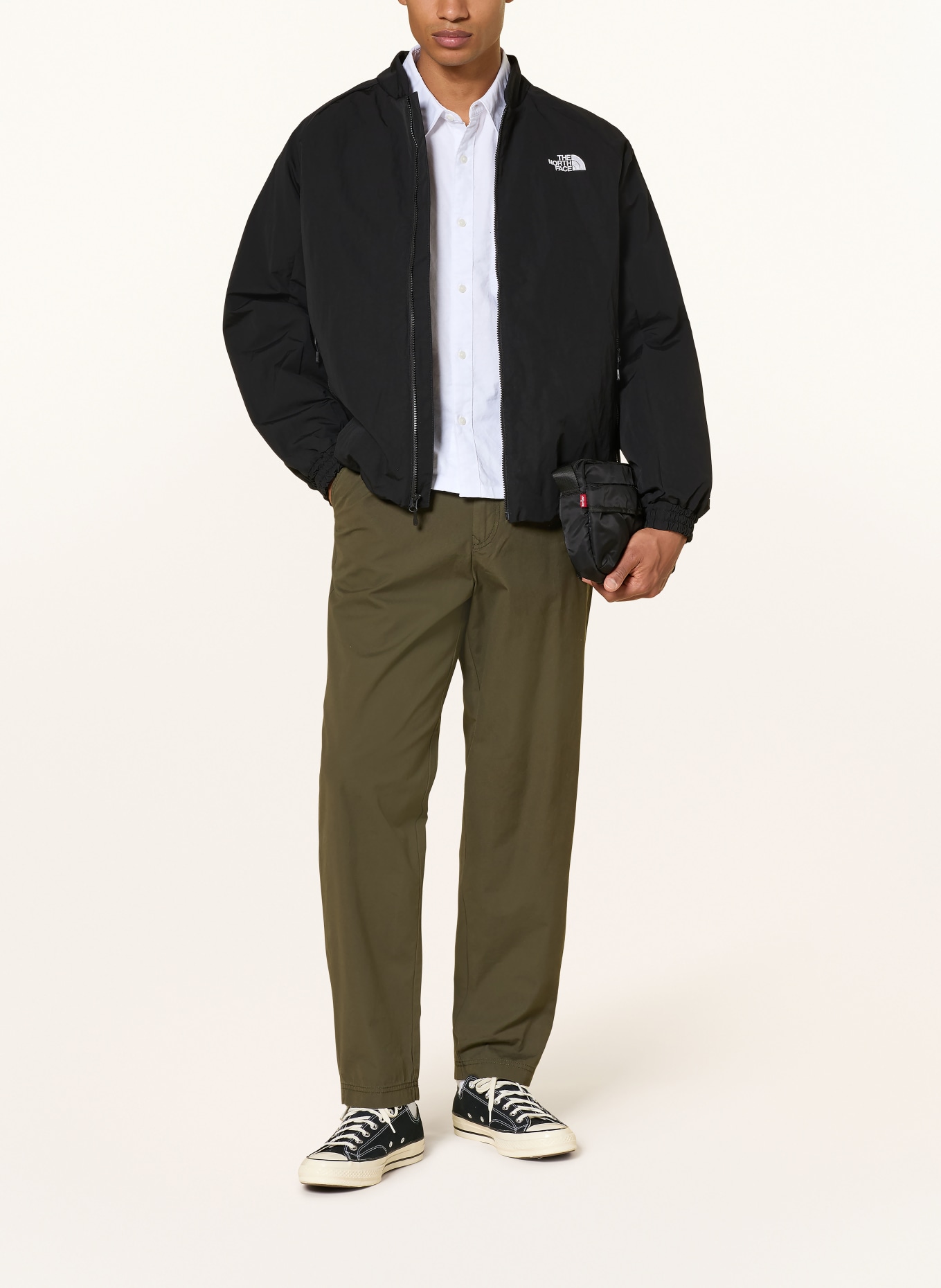 THE NORTH FACE Veste fonctionnelle NSE: NOIR / BLANC