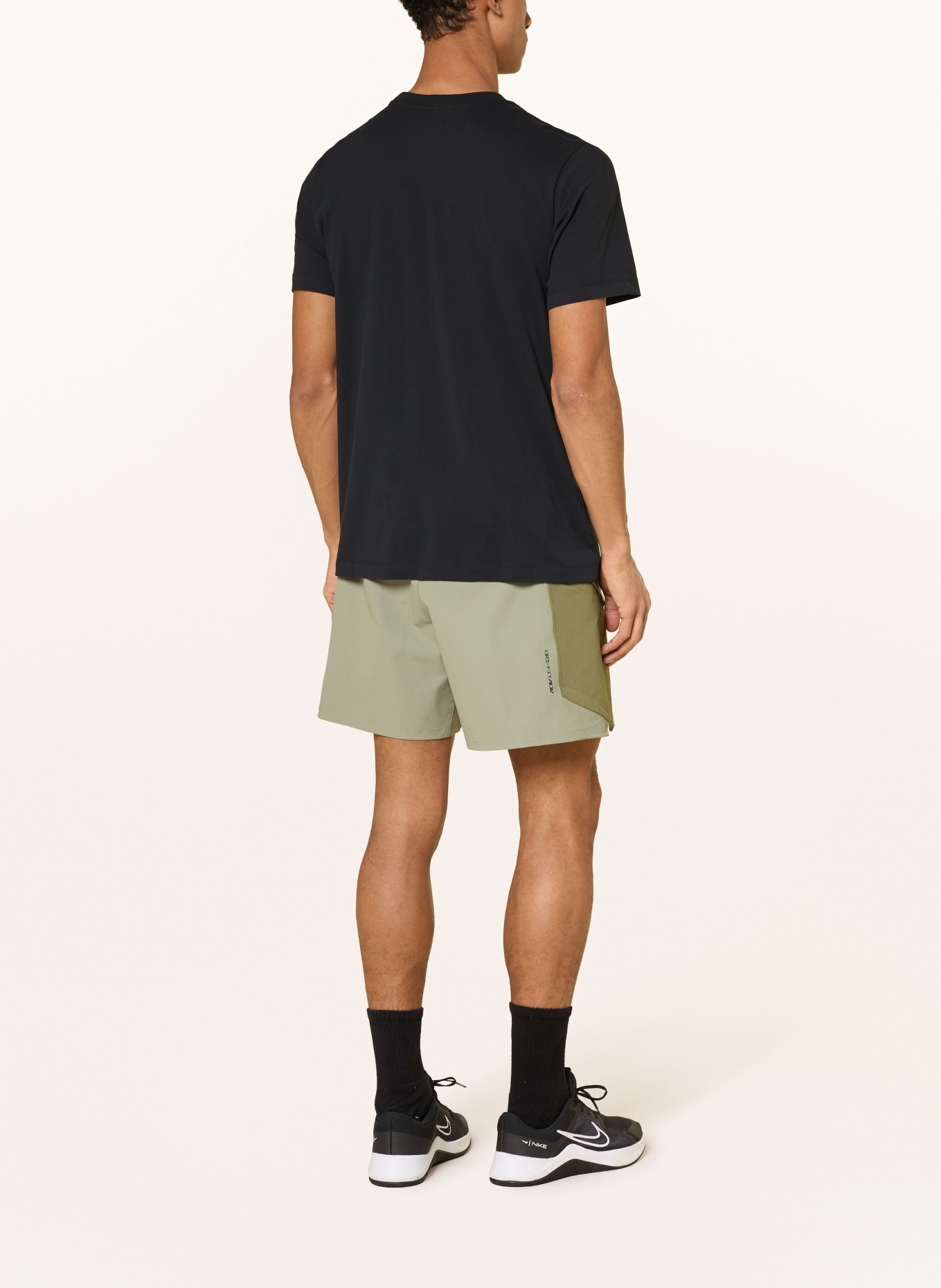 Nike Trainingsbroek PRO: LICHTGROEN / NEONGEEL / OLIJF