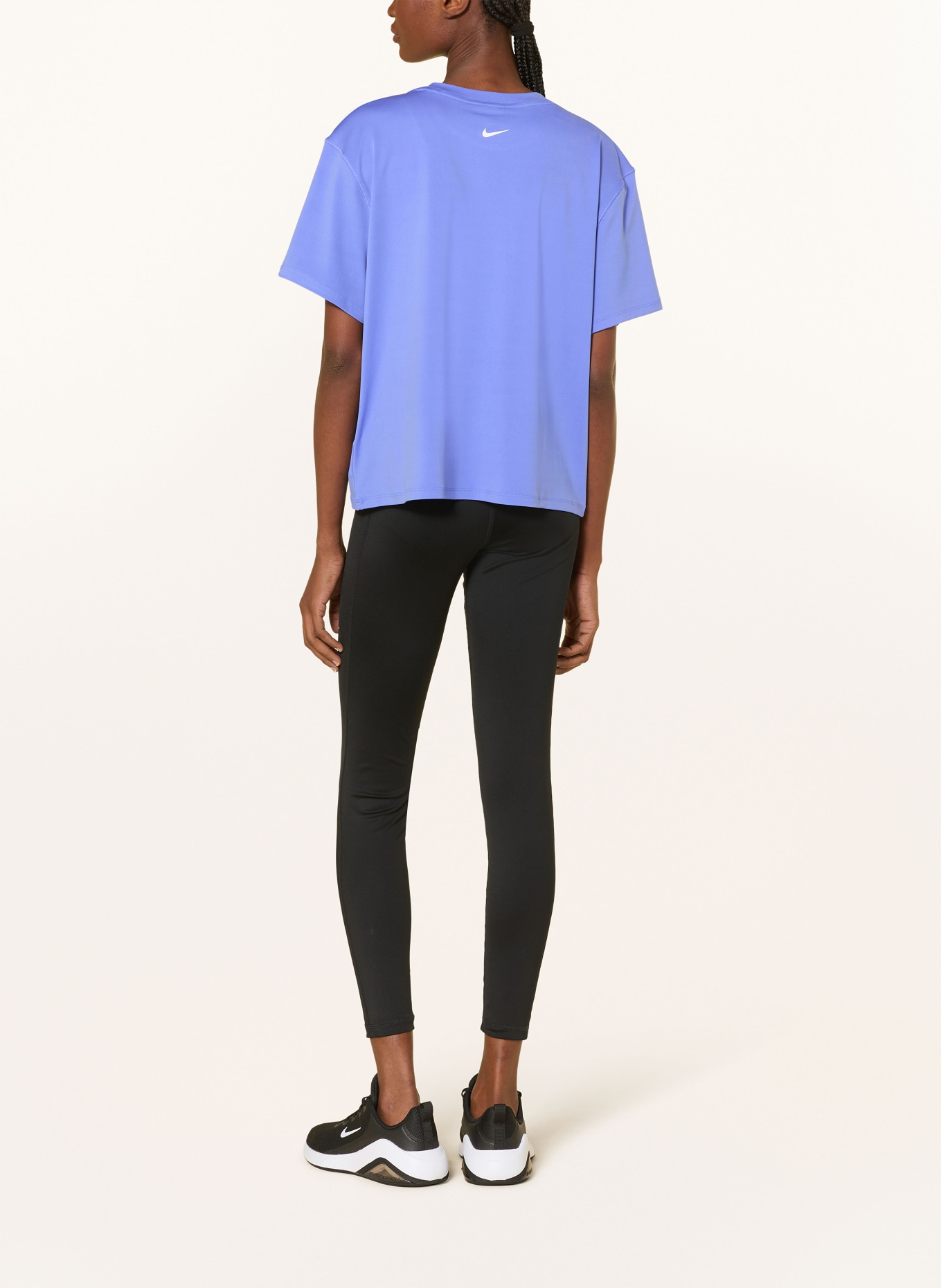 Nike Tričko PRO: MODRÁ / BÍLÁ