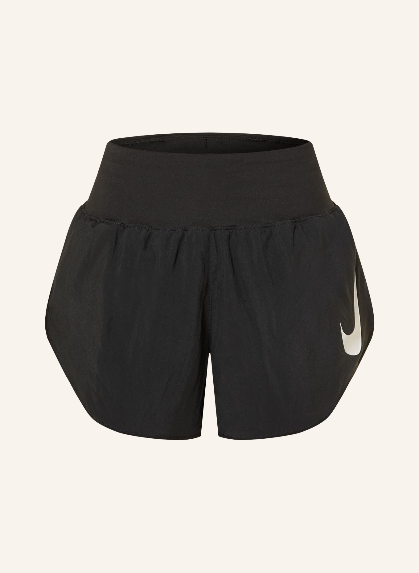 Nike 2-in-1-Laufshorts: SCHWARZ