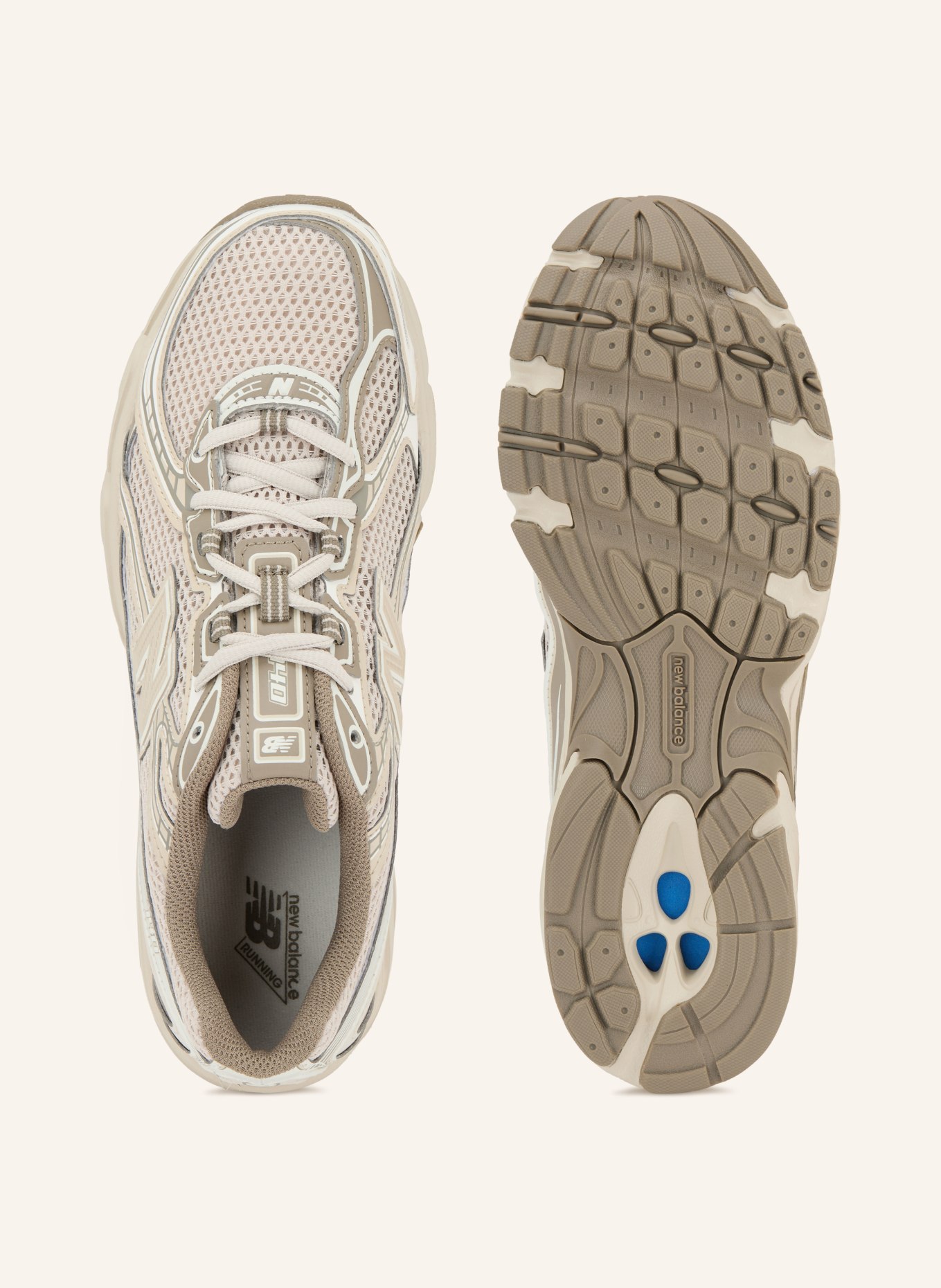new balance Sneaker 740: BEIGE / GRAU