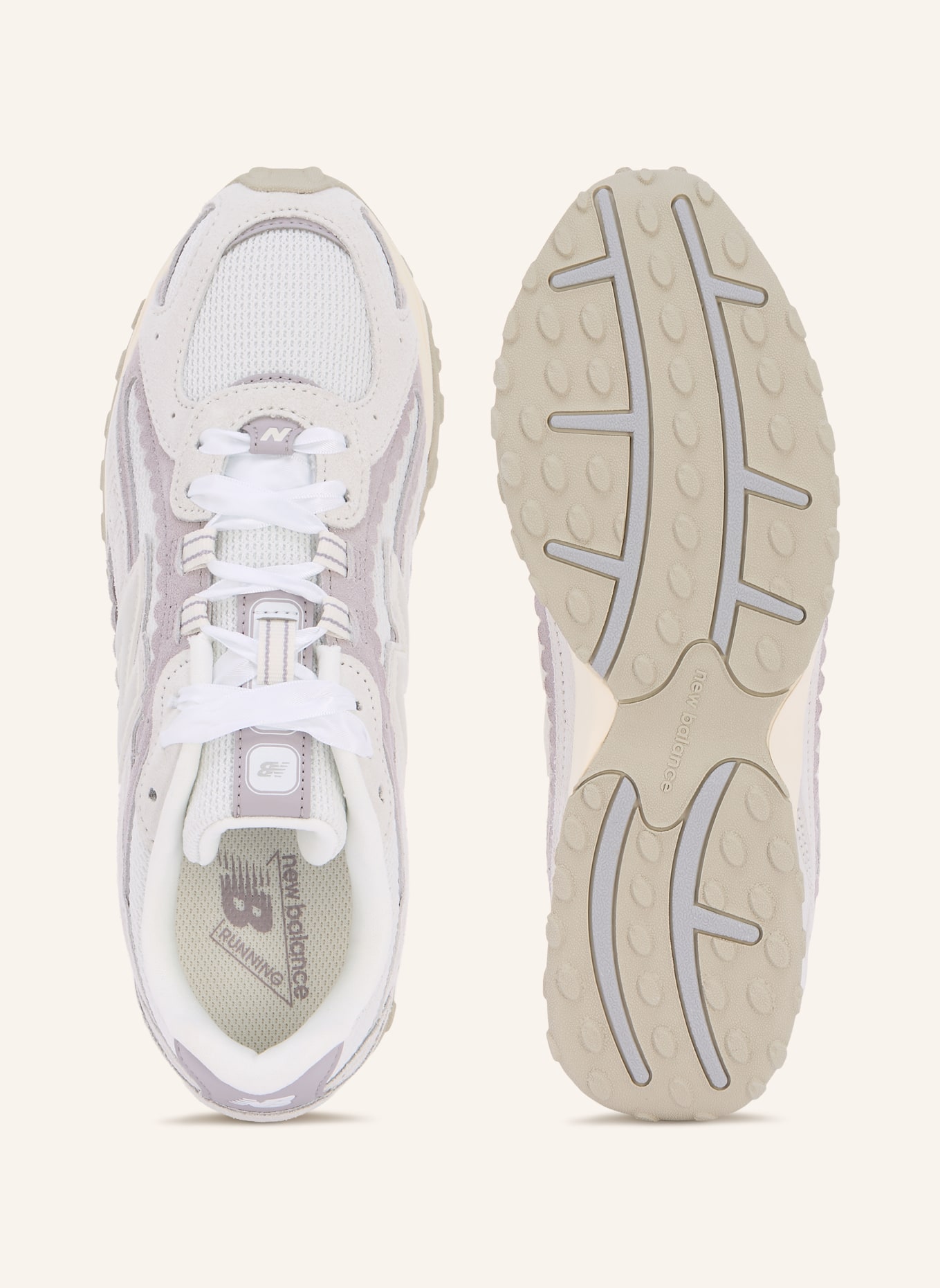 new balance Trampki 204L: BIAŁY / JASNOCZARY / JASNOFIOLETOWY