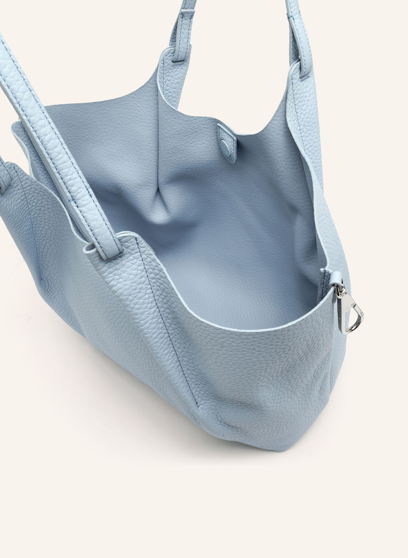 GIANNI CHIARINI Shopper DUA XL mit Pouch: HELLBLAU