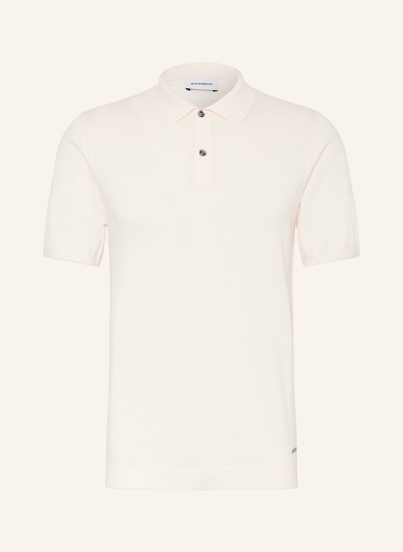 ROY ROBSON Polo en maille: CRÈME